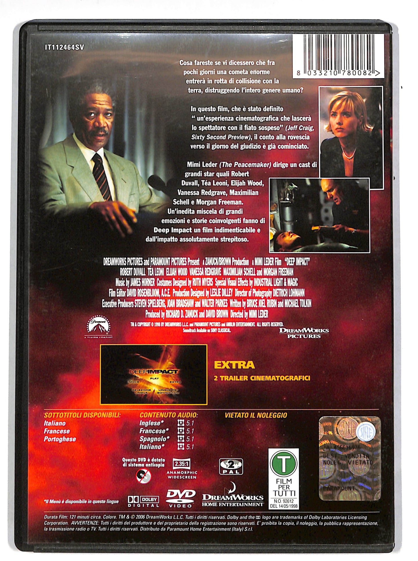 EBOND Deep Impact DVD DB630416