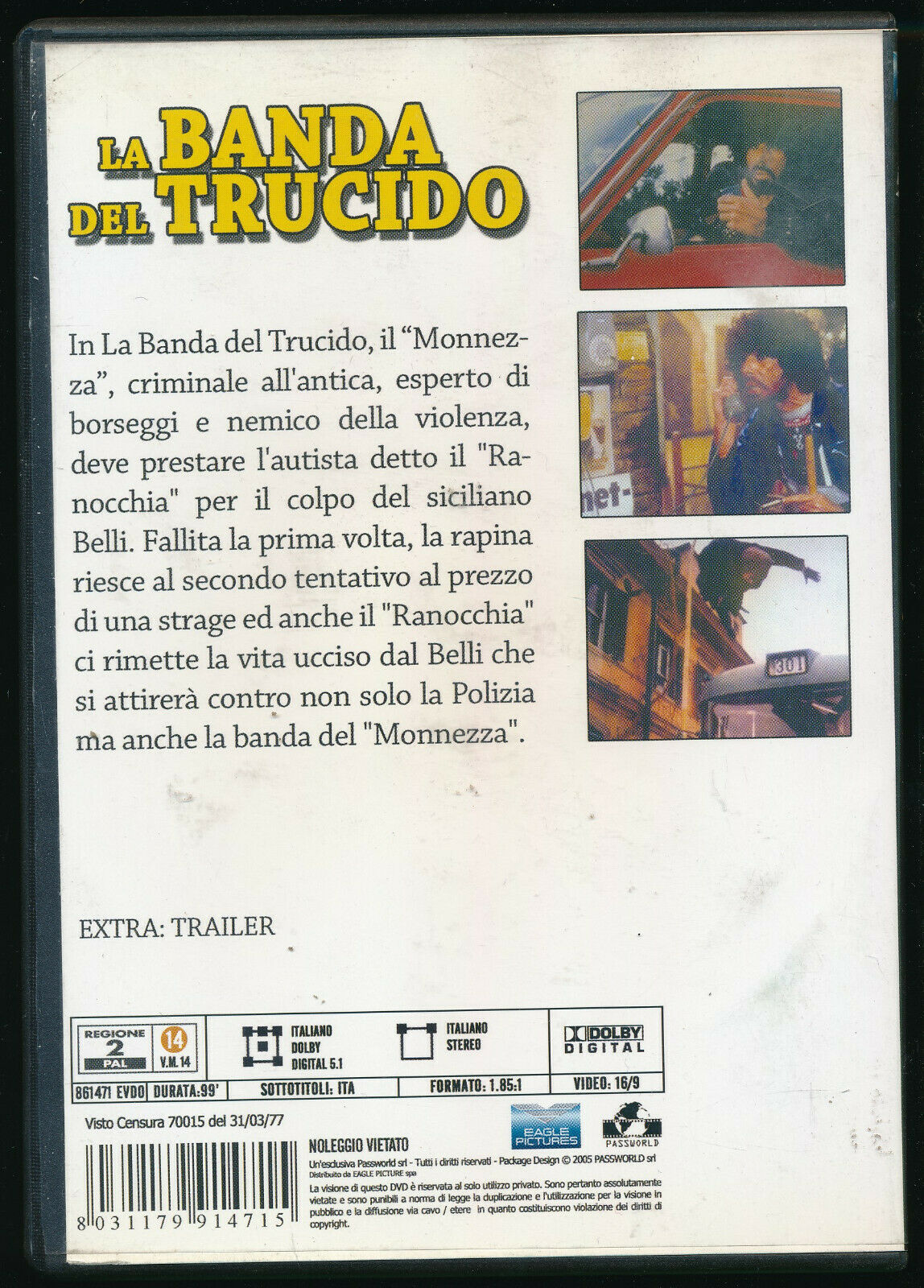EBOND La Banda Del Trucido DVD DB630445