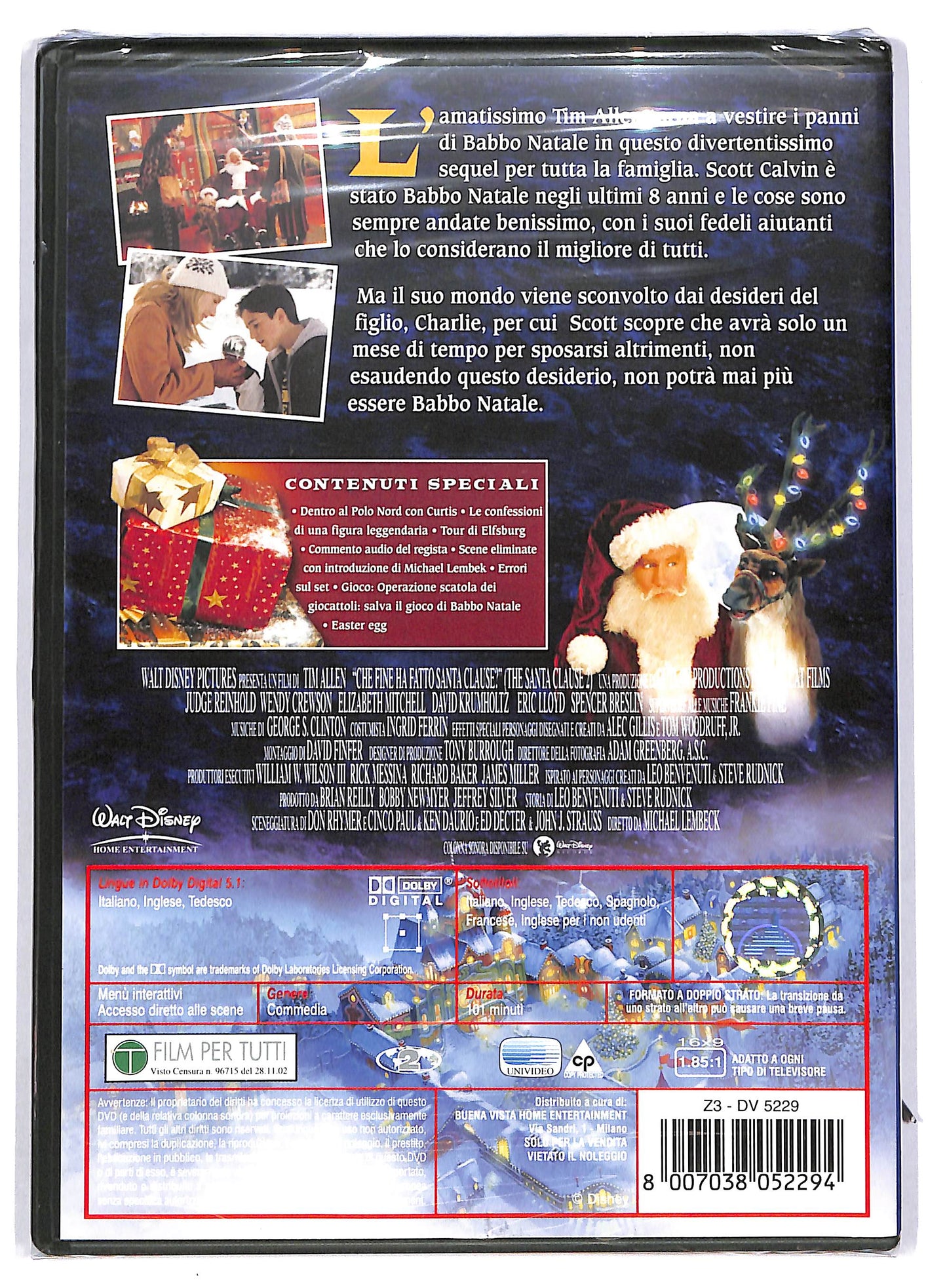EBOND Che fine ha fatto Santa Clause? DVD DB630818