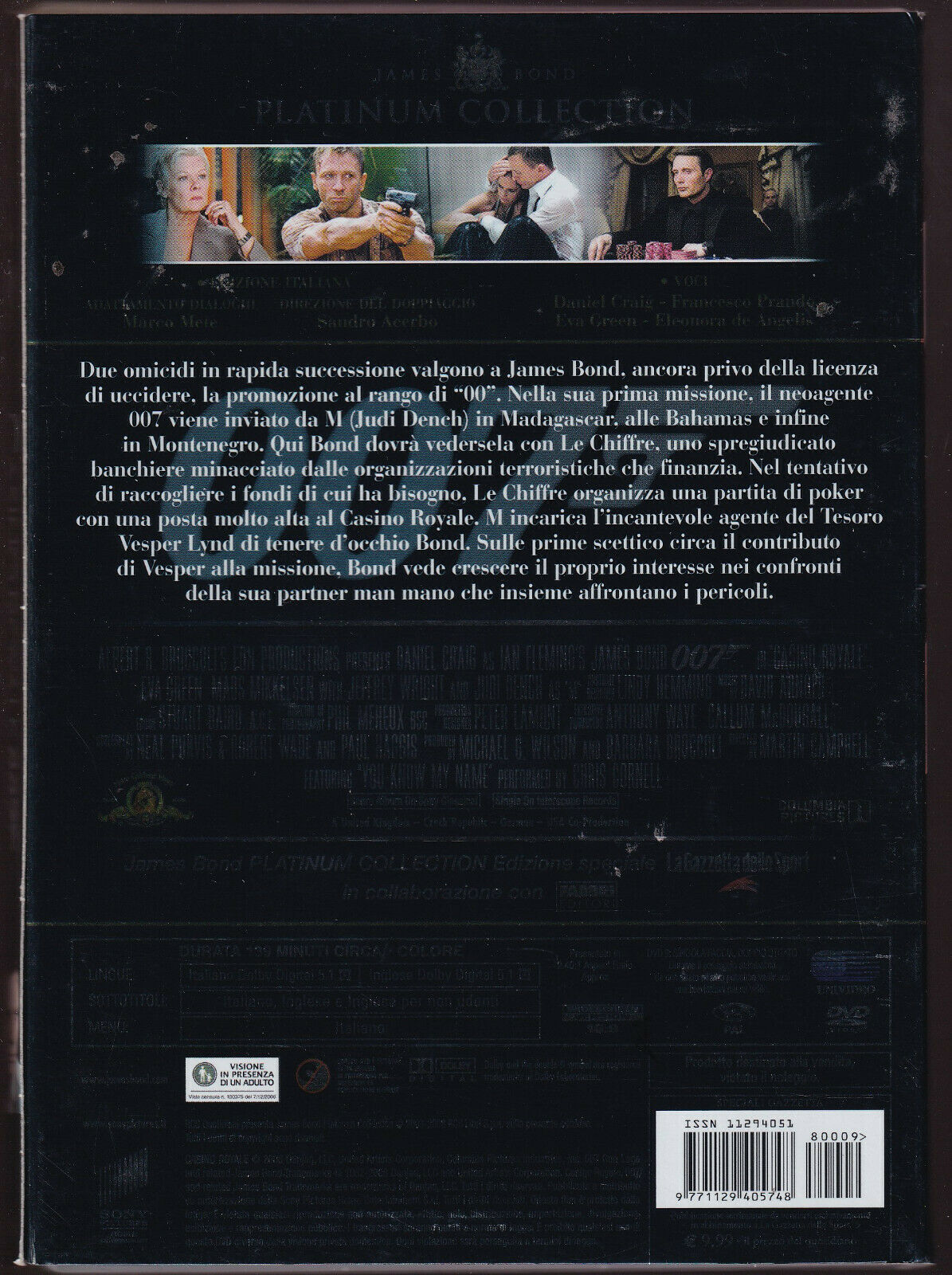 EBOND 007 Casino Royale Editoriale DVD DB630823