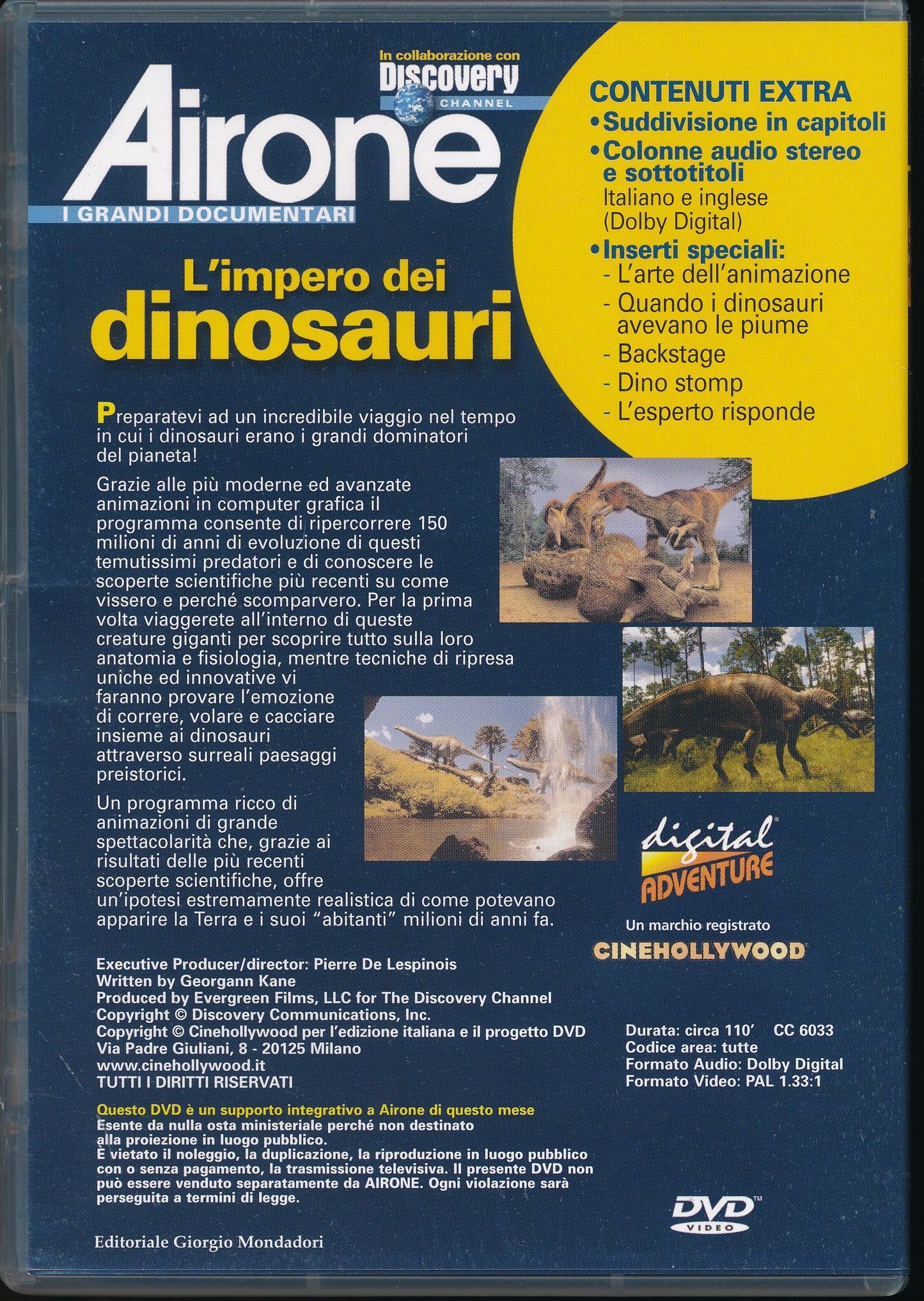 EBOND L'impero dei dinosauri DVD DB630831