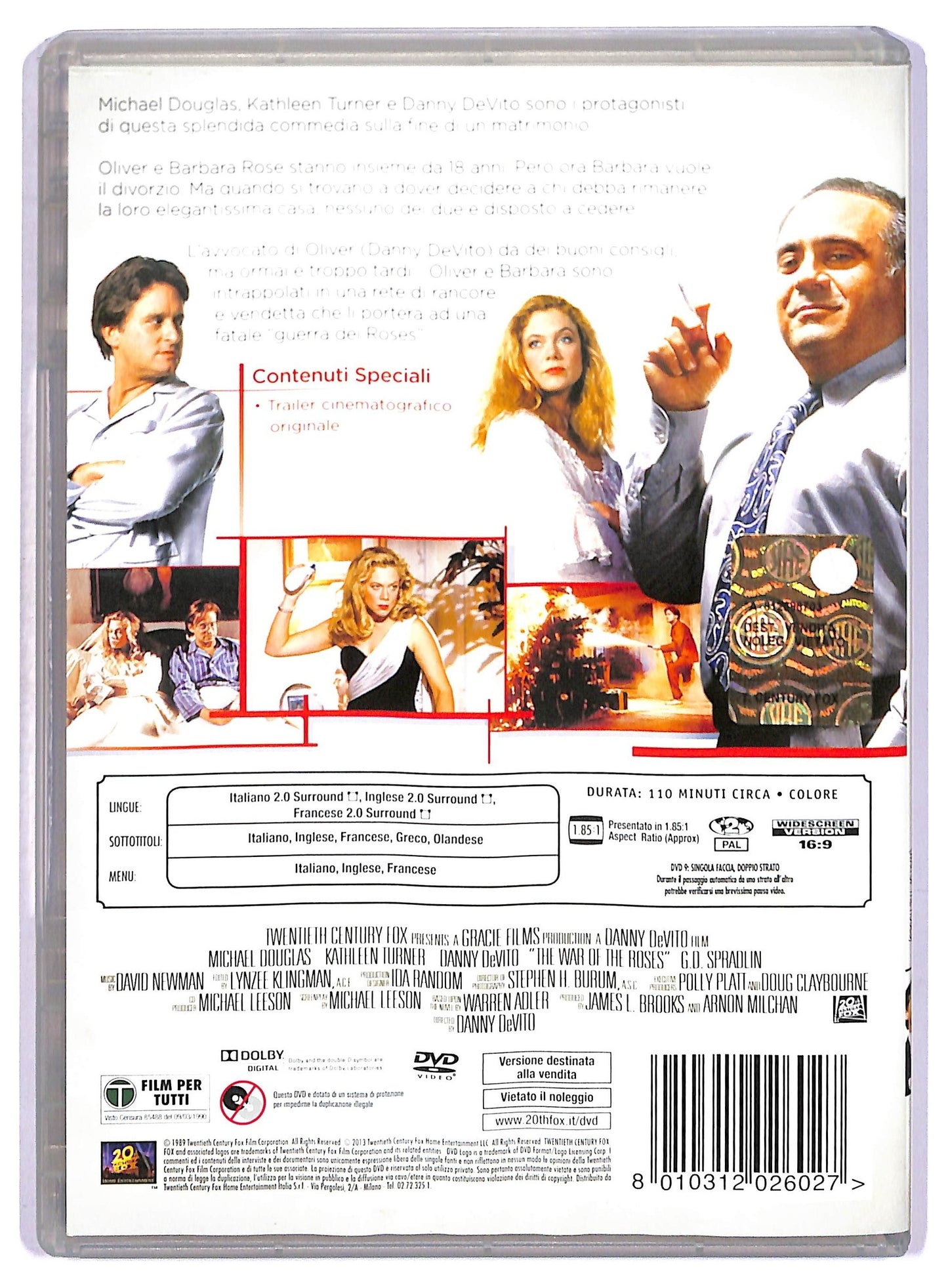 EBOND La Guerra dei Roses SLIMCASE DVD DB630835