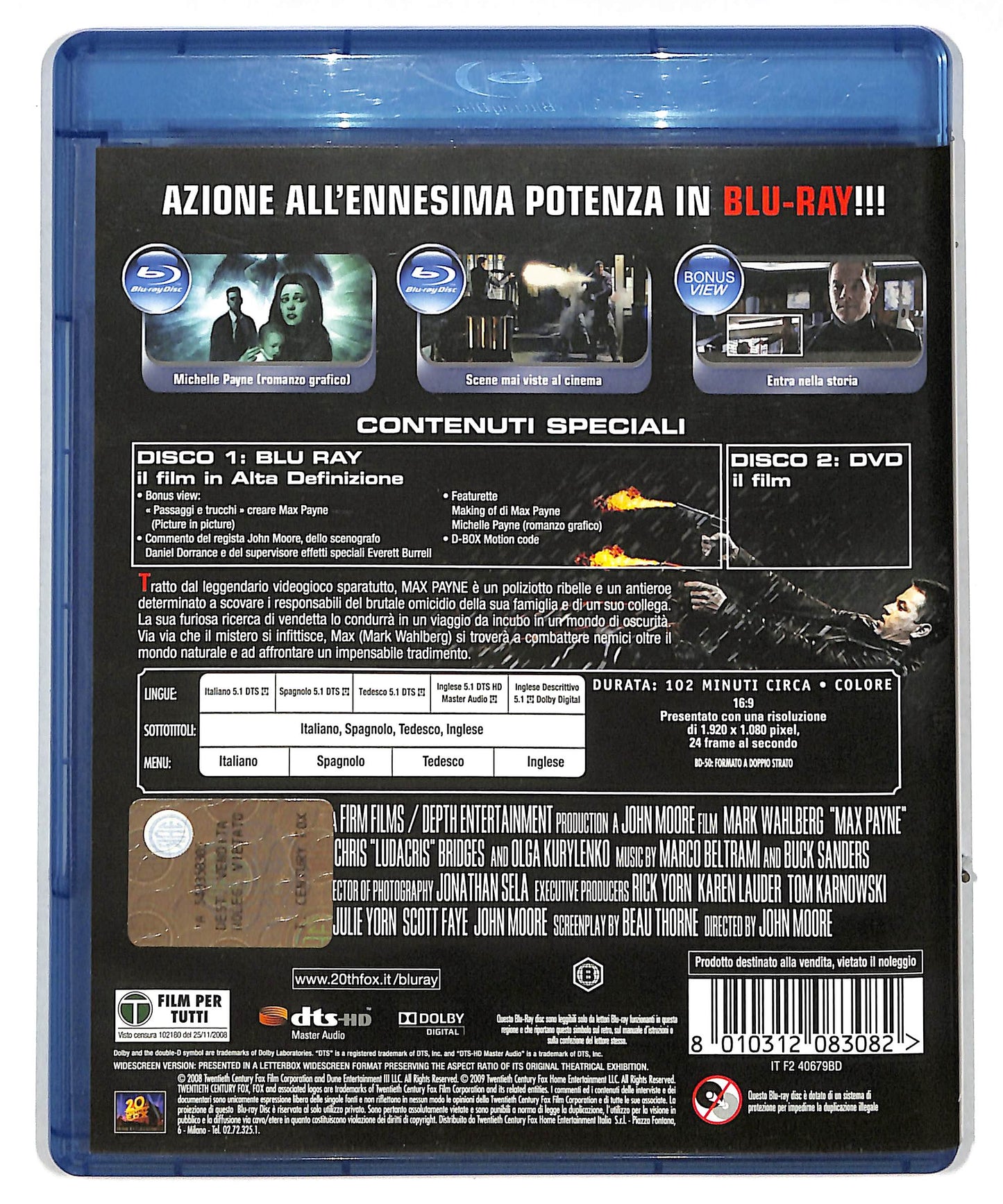 EBOND Max payne BLURAY DB631144