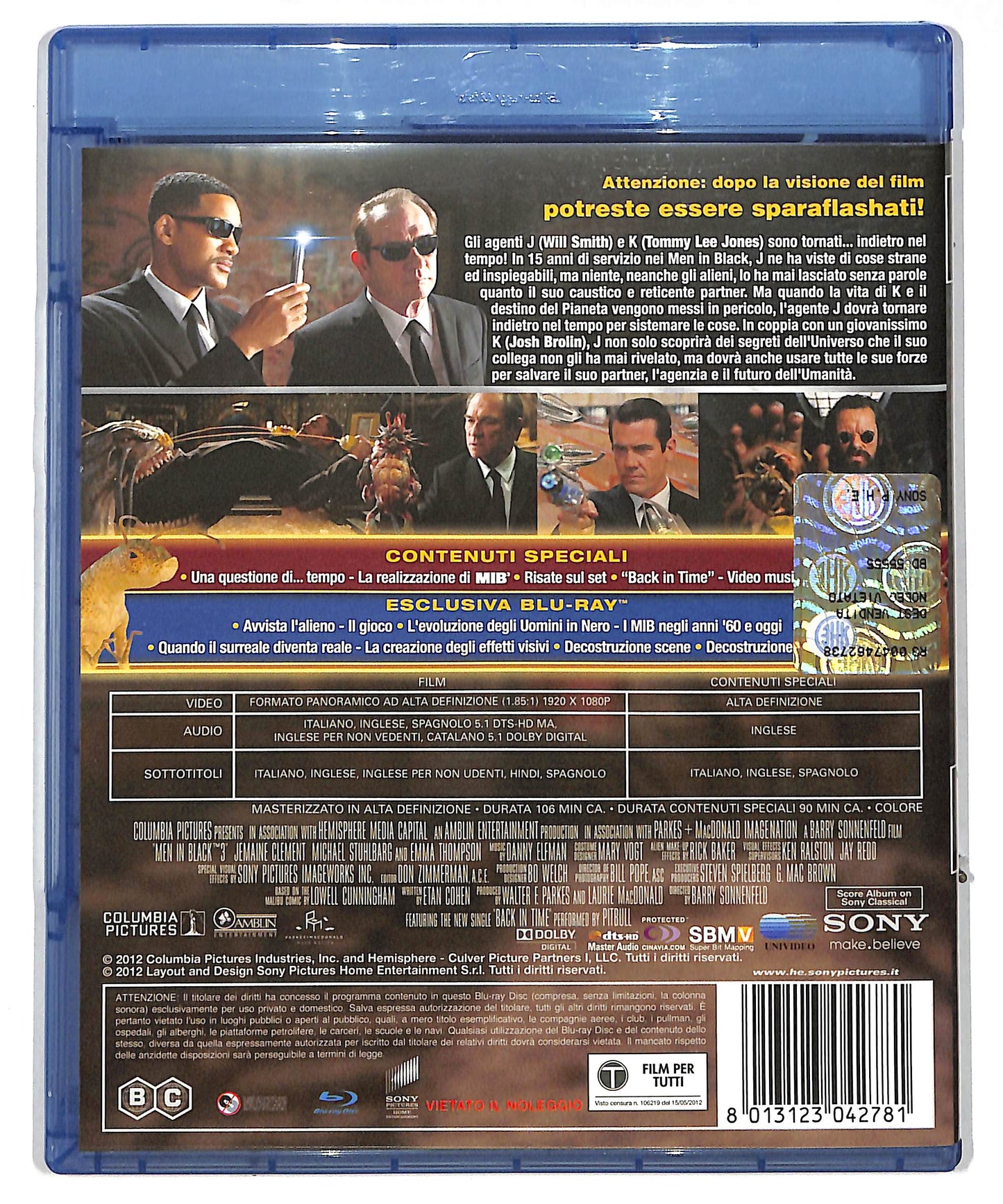 EBOND Men in Black 3 BLURAY DB631150