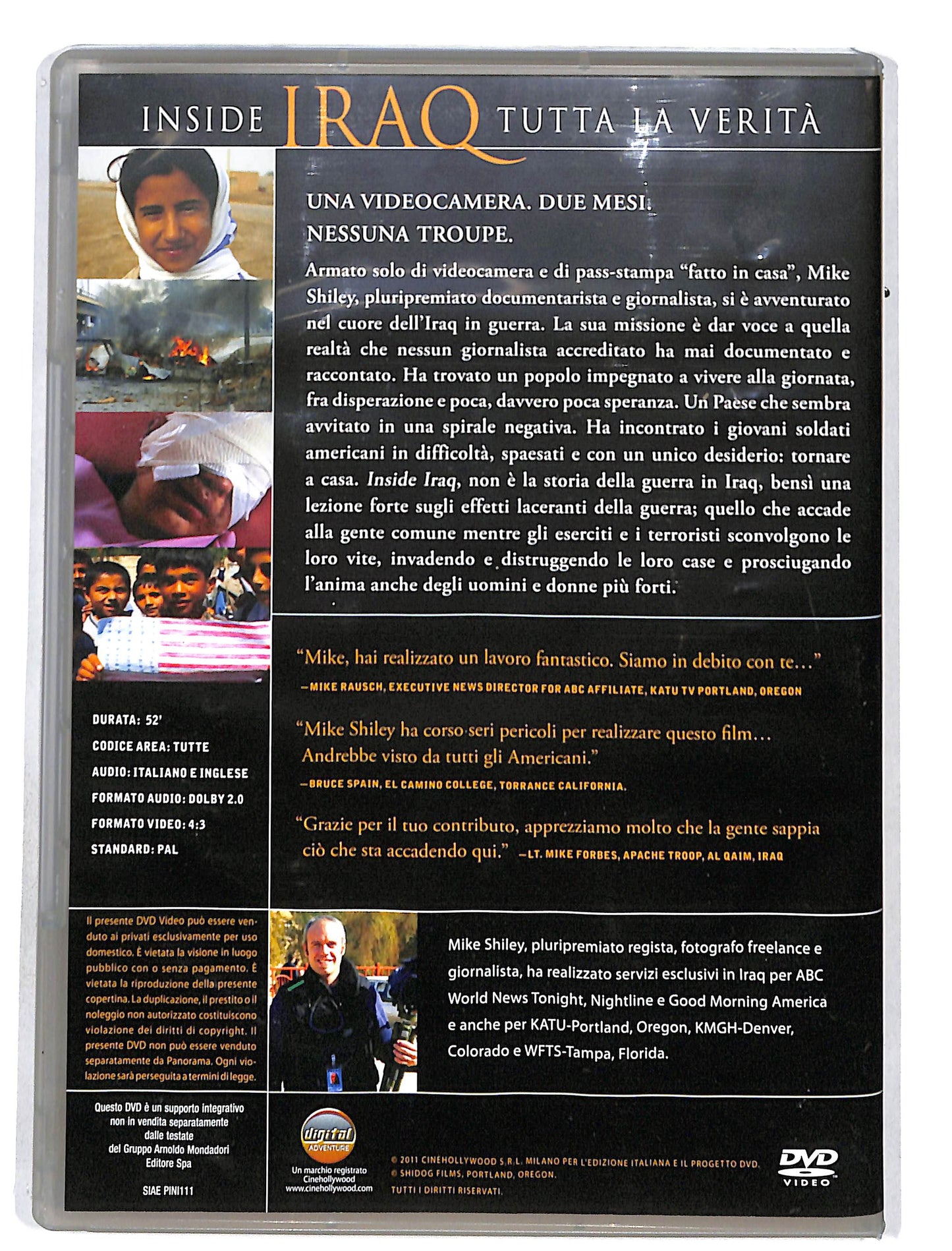 EBOND Inside Iraq tutta la verita EDITORIALE DVD DB631310