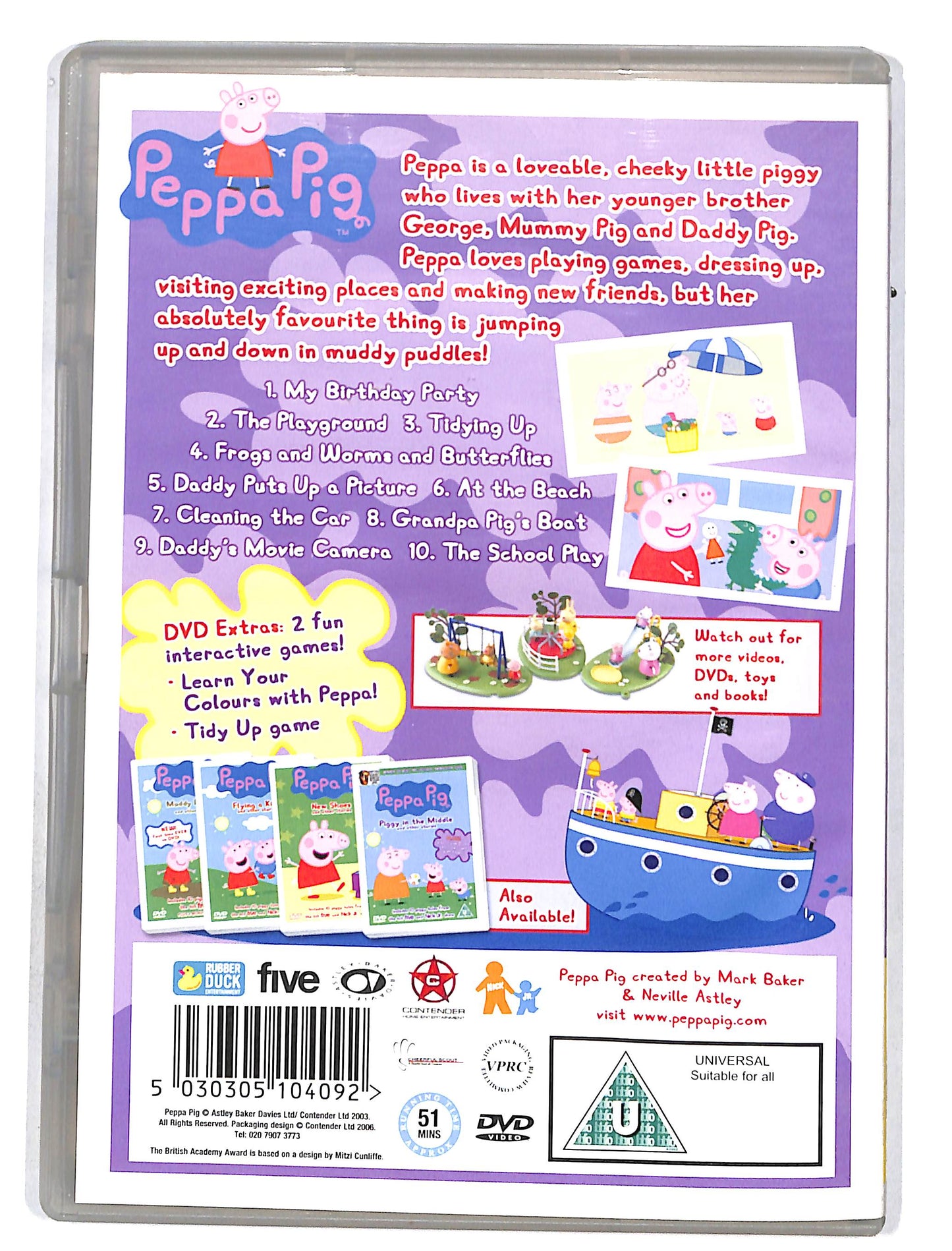 EBOND Peppa Pig: My Birthday Party And Other Stories DVD DB631312