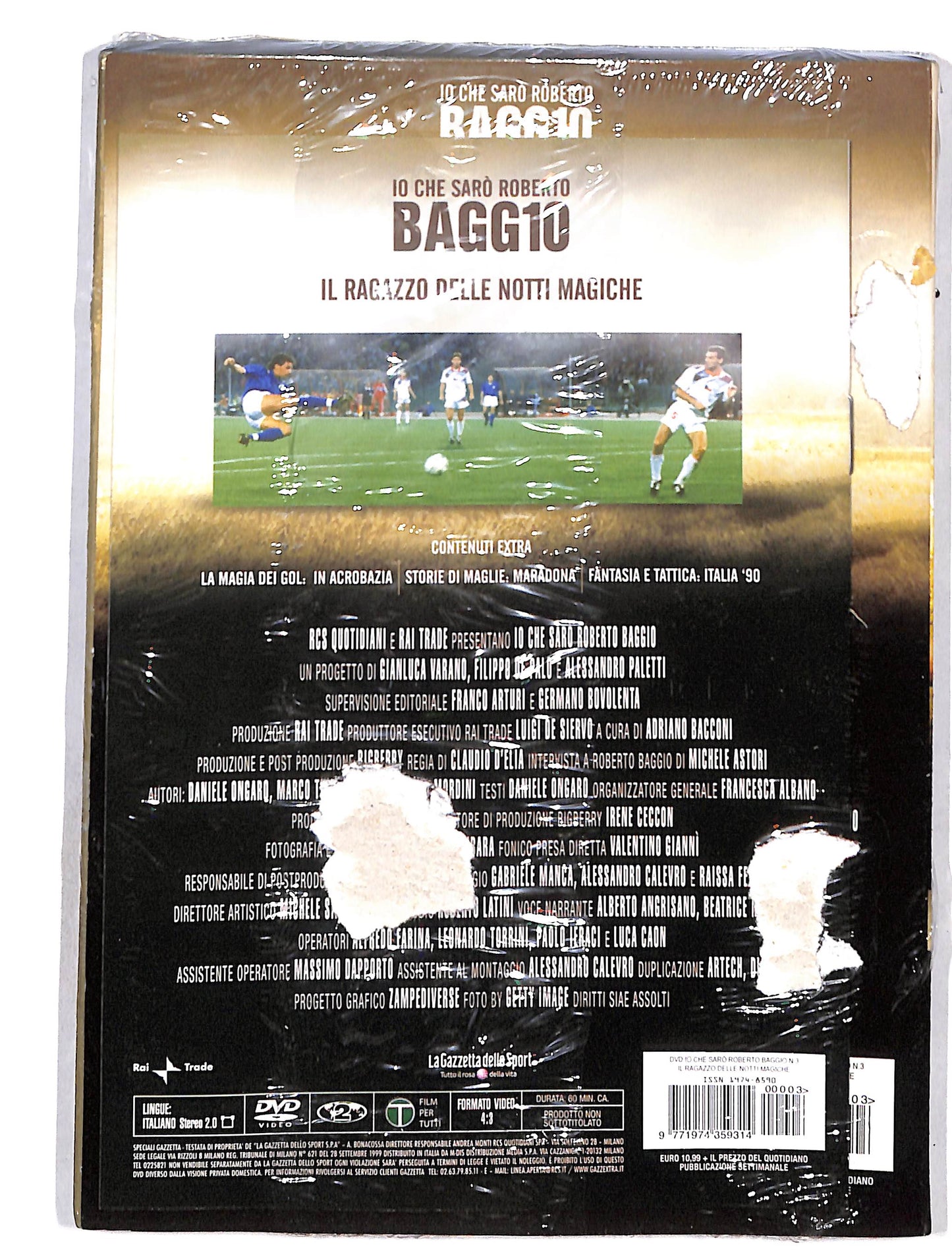EBOND Io che saro roberto baggio il ragazzo delle notti magiche DVD DB631325