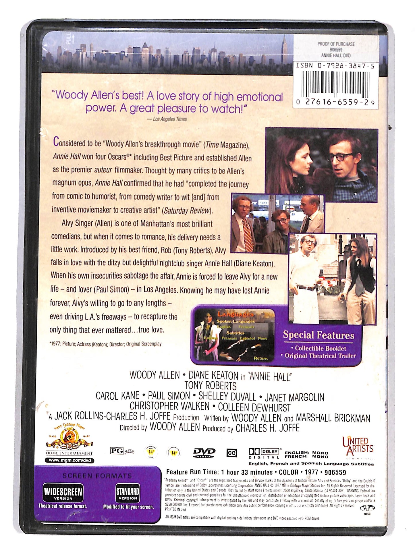 EBOND Annie Hall Edizione Uk DVD DB631329