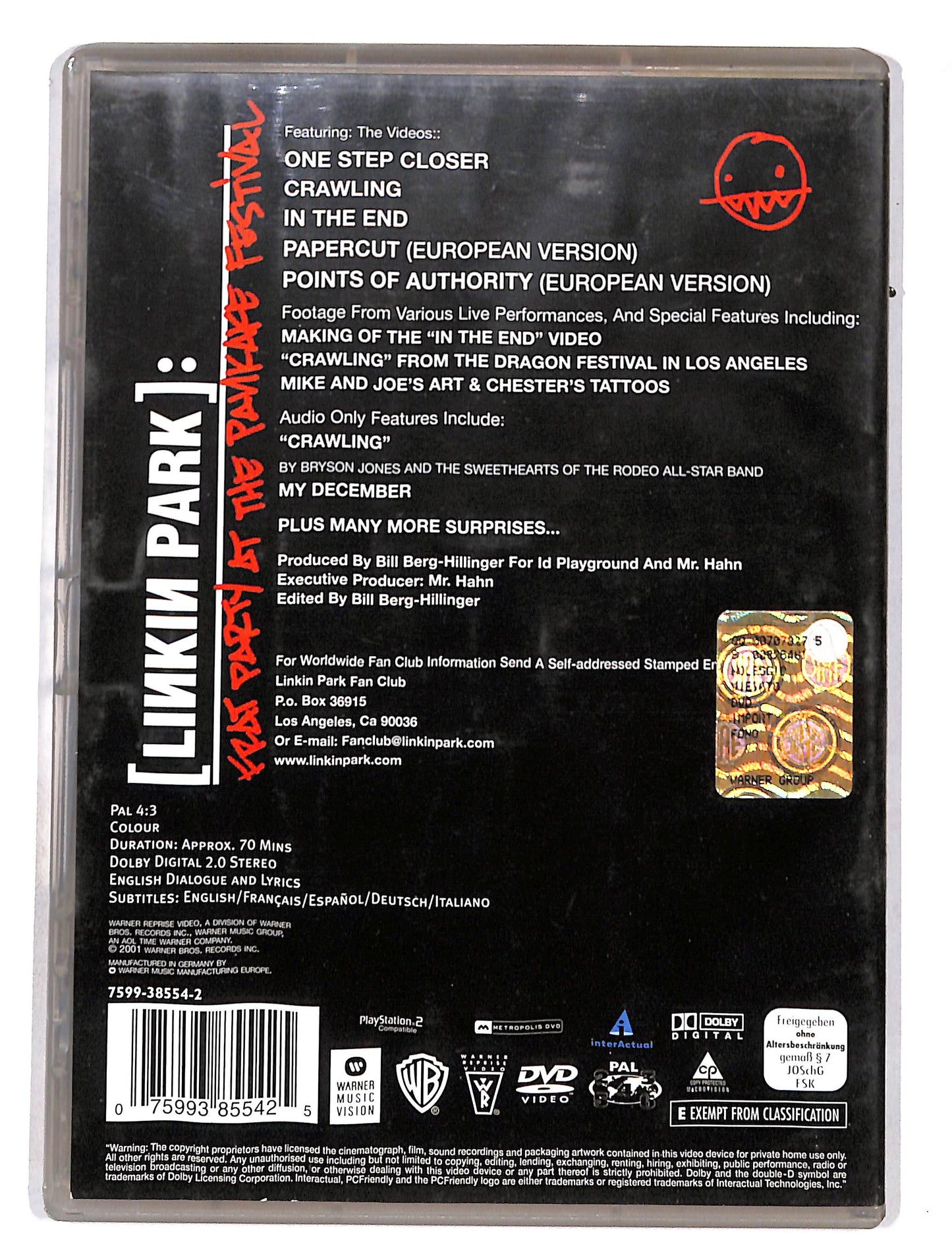 EBOND Linkin Park - Frat Party At The Pankake Festival DVD DB631330