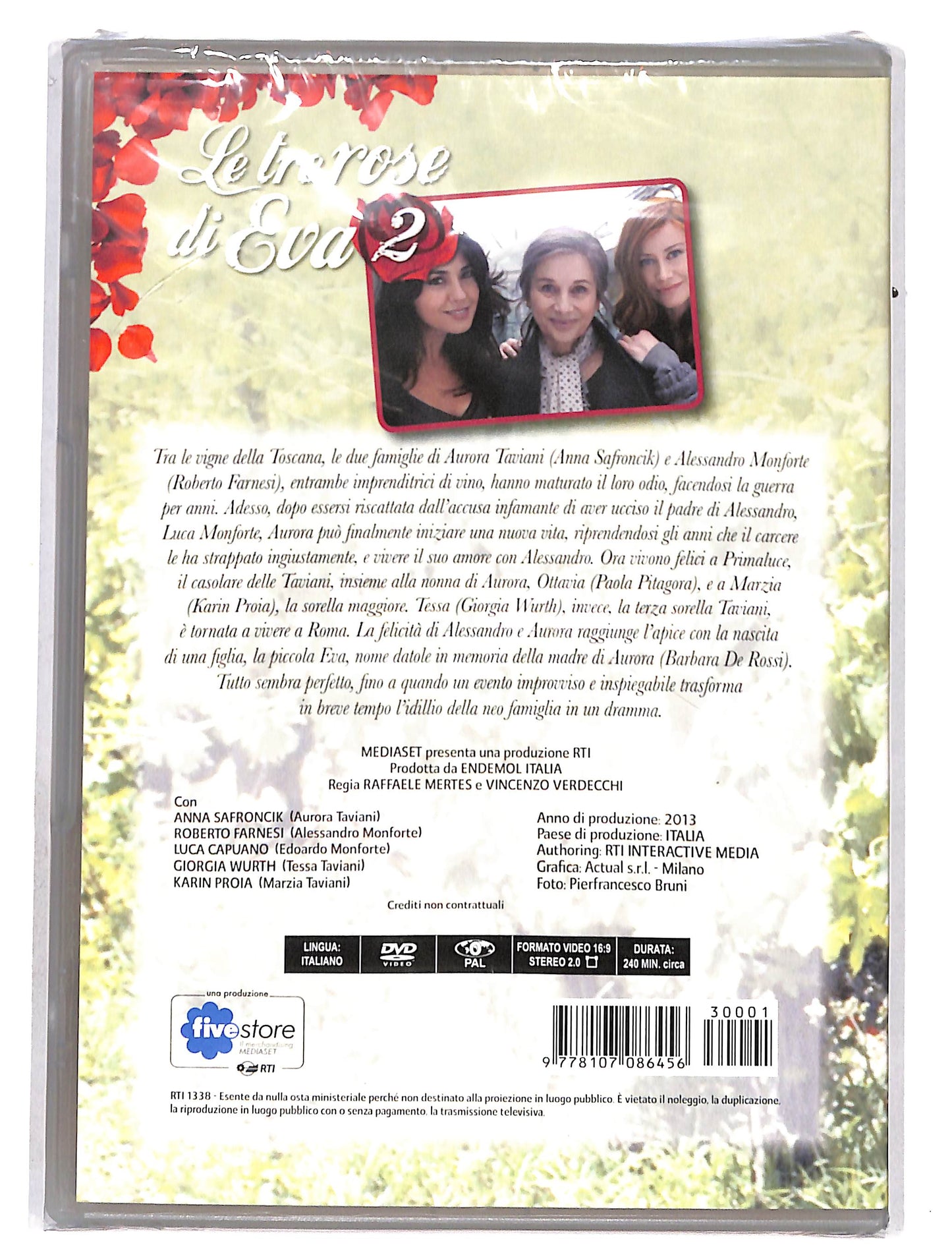 EBOND le tre rose di Eva 2 Eps 4-5-6 EDITORIALE DVD DB631334