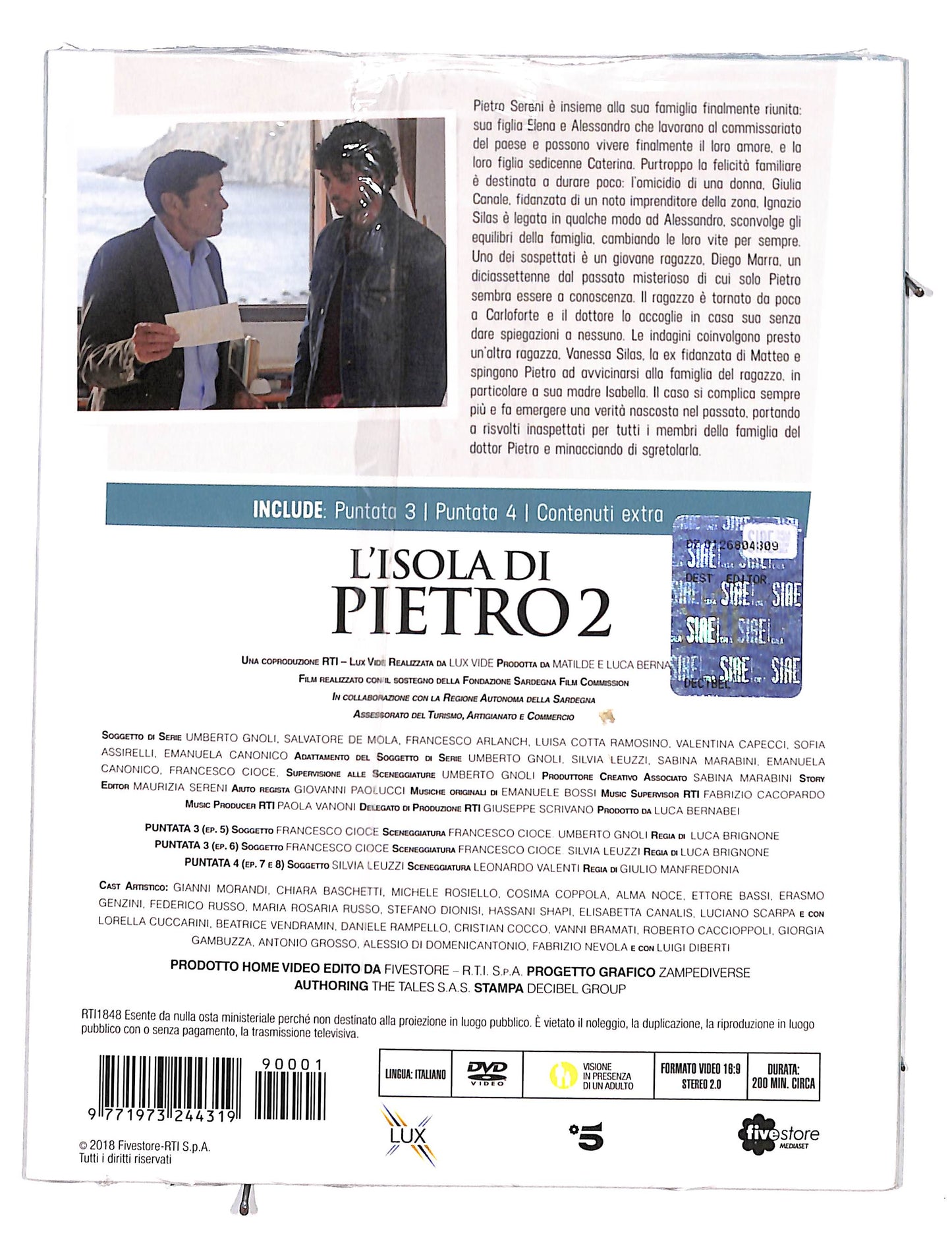 EBOND L'isola di Pietro 2 Puntate 3-4 EDITORIALE DVD DB631343