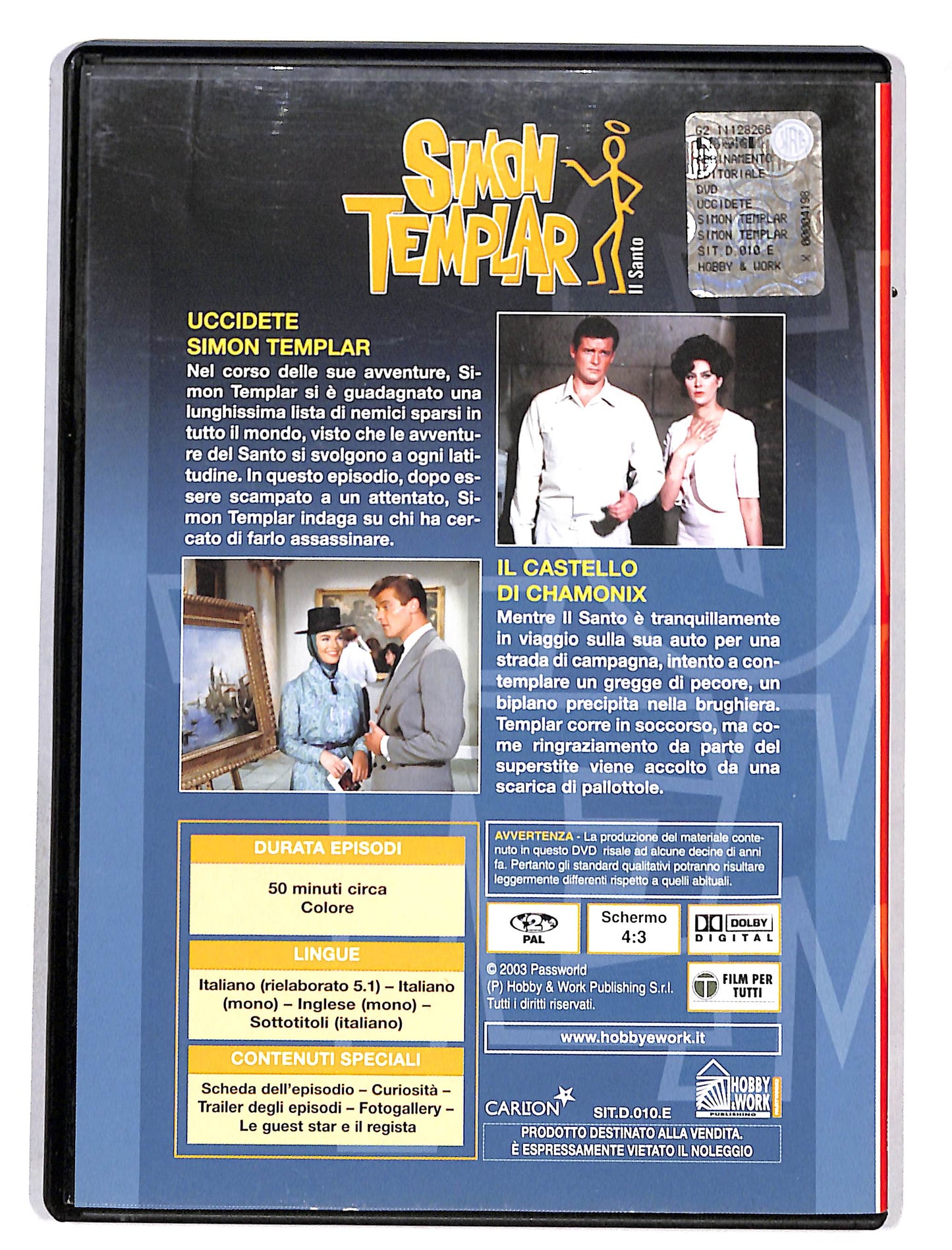 EBOND Simon Templar vol.10 EDITORIALE DVD DB631368