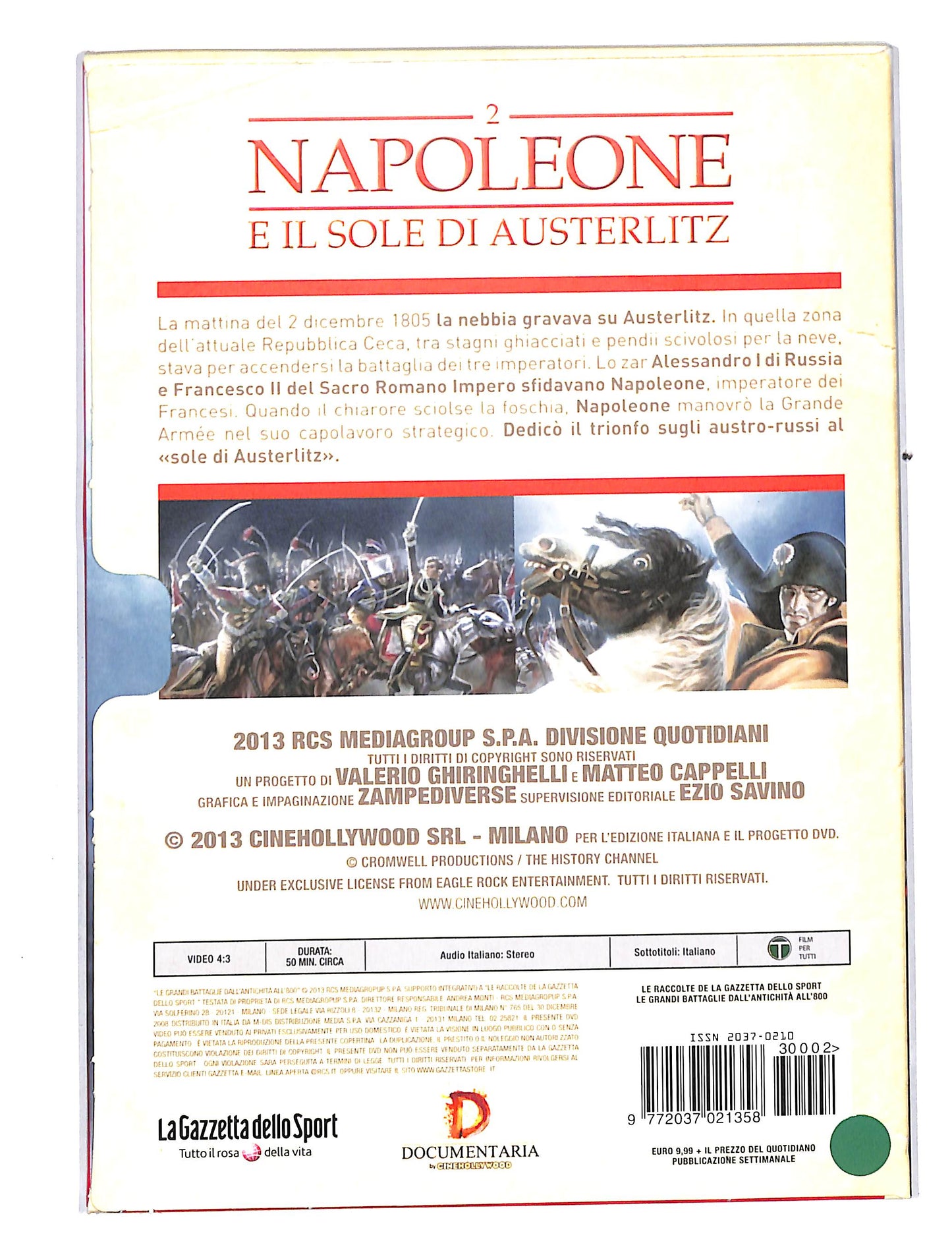 EBOND Le Grandi Battaglie - Napoleone e il sole di Austerlitz DVD DB631807