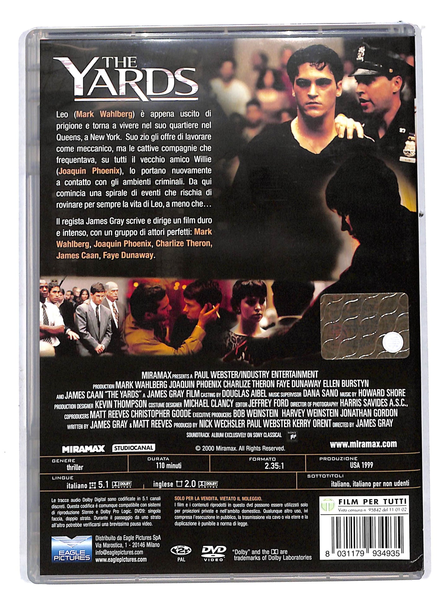 EBOND The Yards DVD DB631809