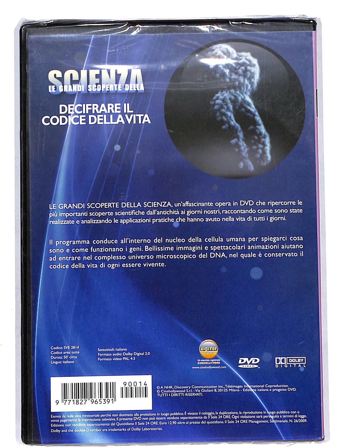 EBOND Scienza le grandi scoperte - decifrare il codice della vita DVD DB631825