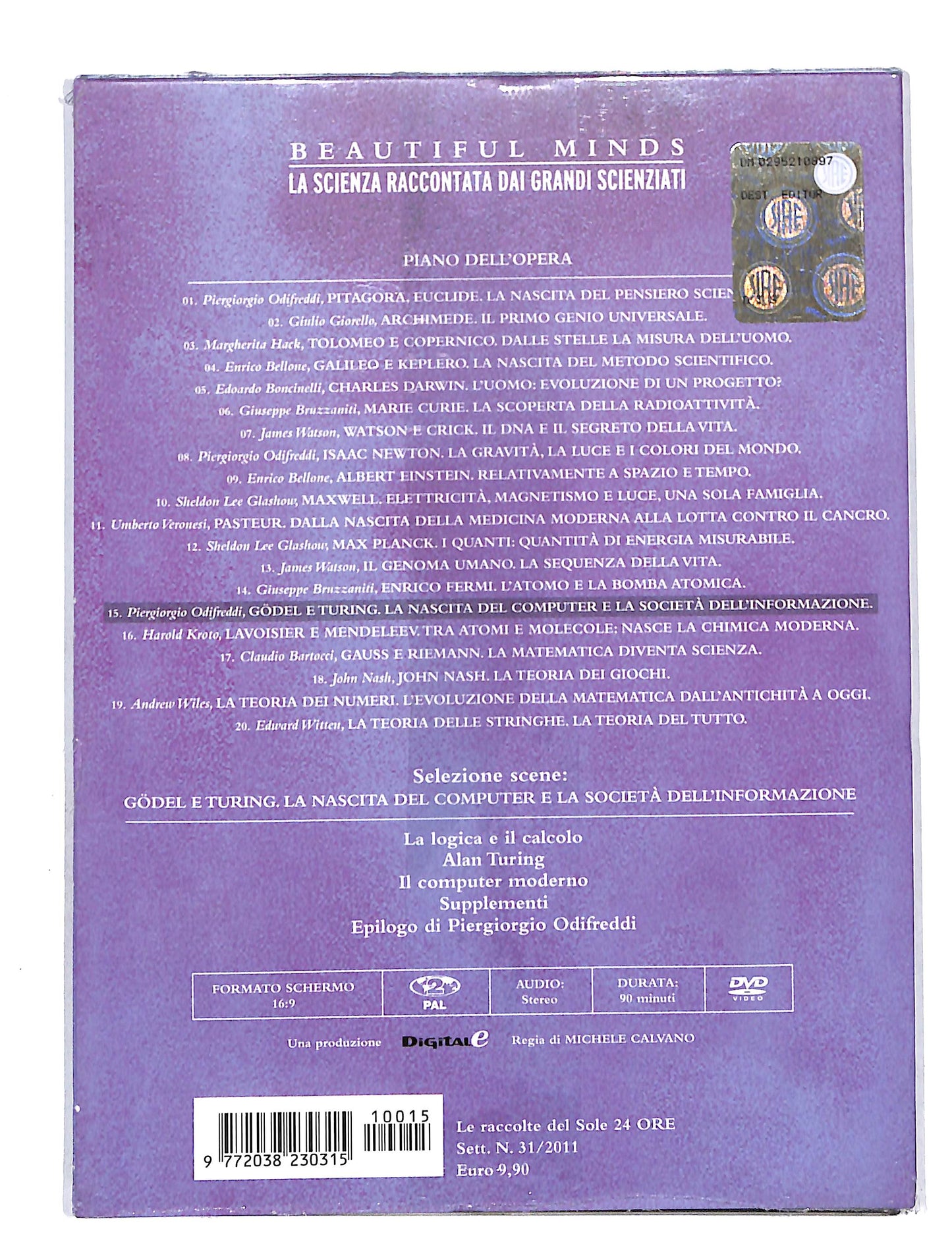 EBOND Beautiful Minds vol.15 Godel e Turing DVD DB631836