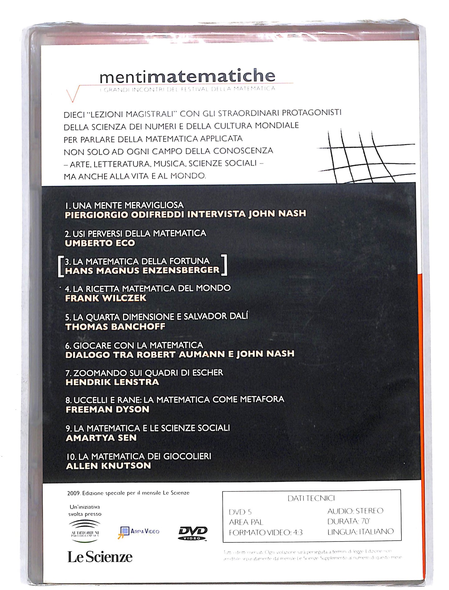 EBOND Mentimatematiche vol.3 la matematica della fortuna DVD DB631841