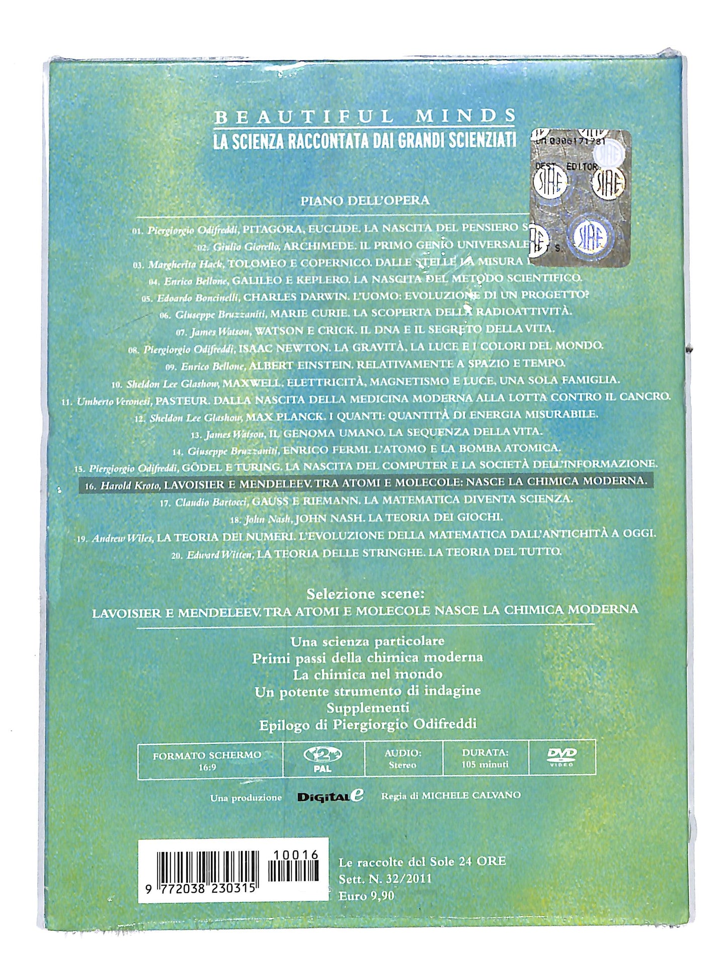 EBOND Beautiful Minds vol.16 Tra atomi e molecole DVD DB631843