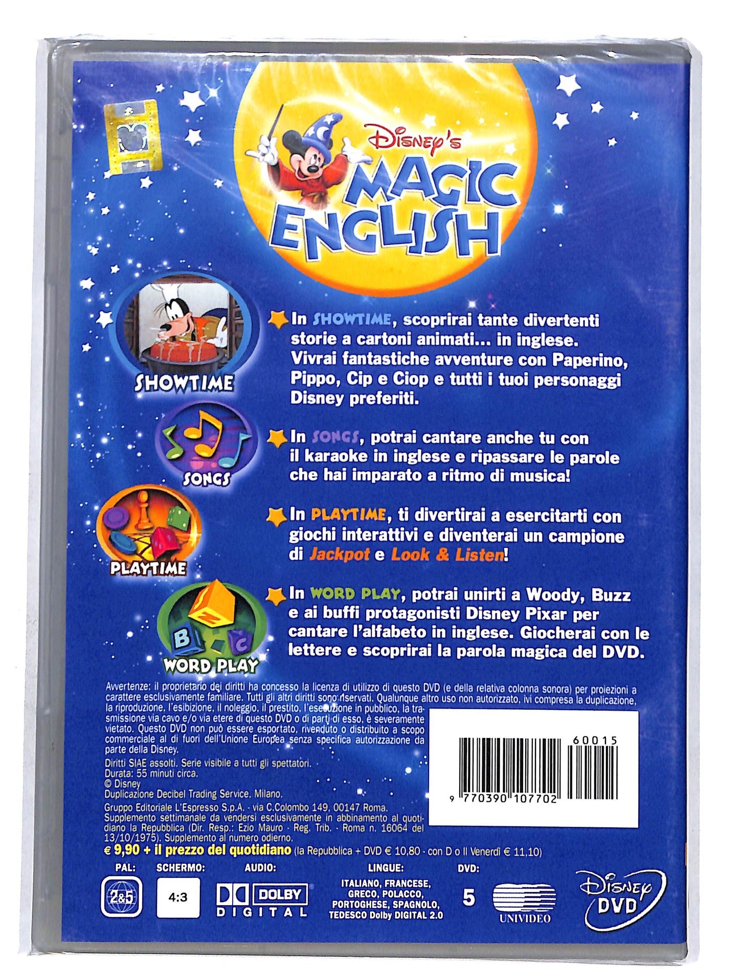 EBOND Magic English vol.15 - Cooking EDITORIALE DVD DB631845