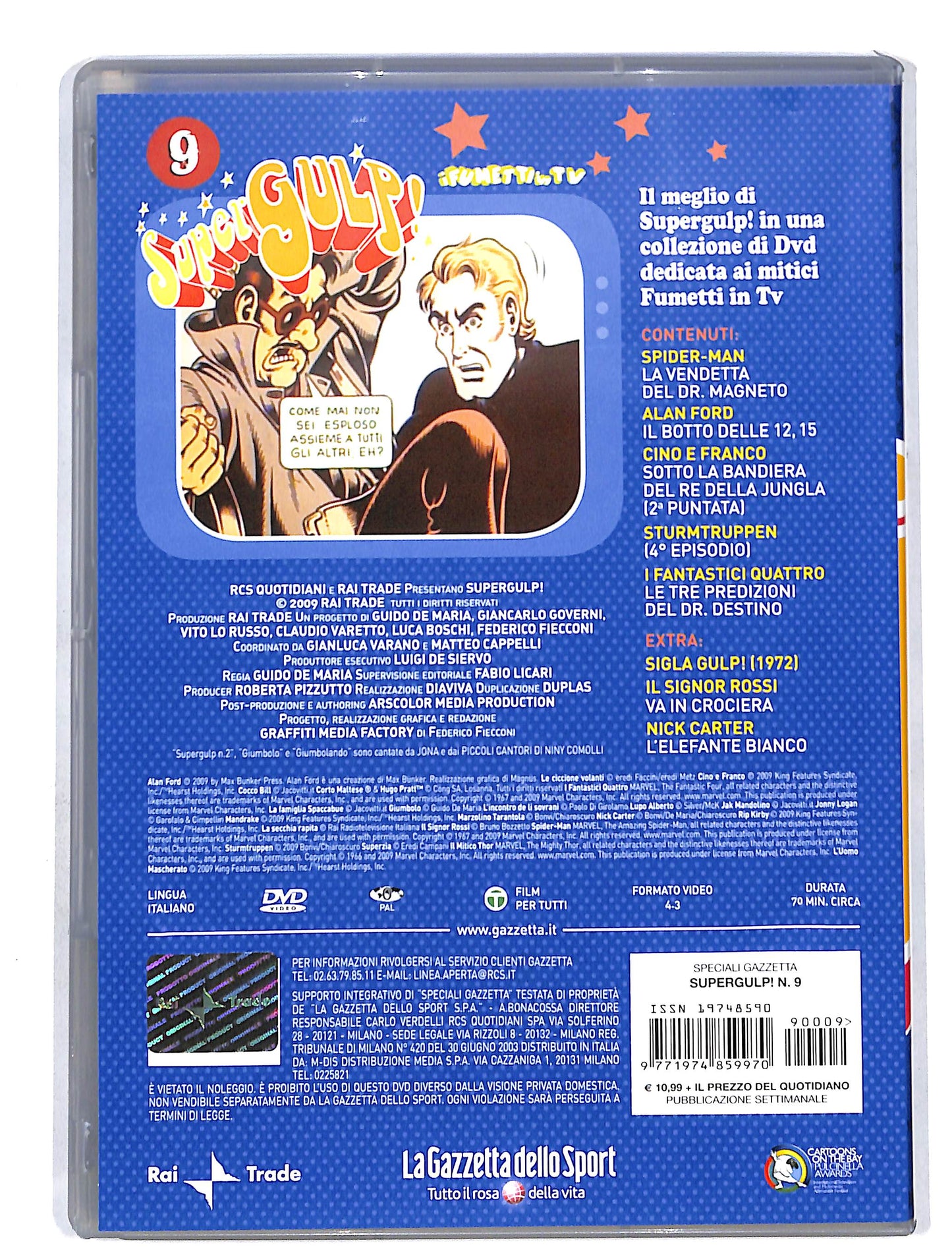EBOND SuperGulp vol.9 Alan Ford EDITORIALE DVD DB631853