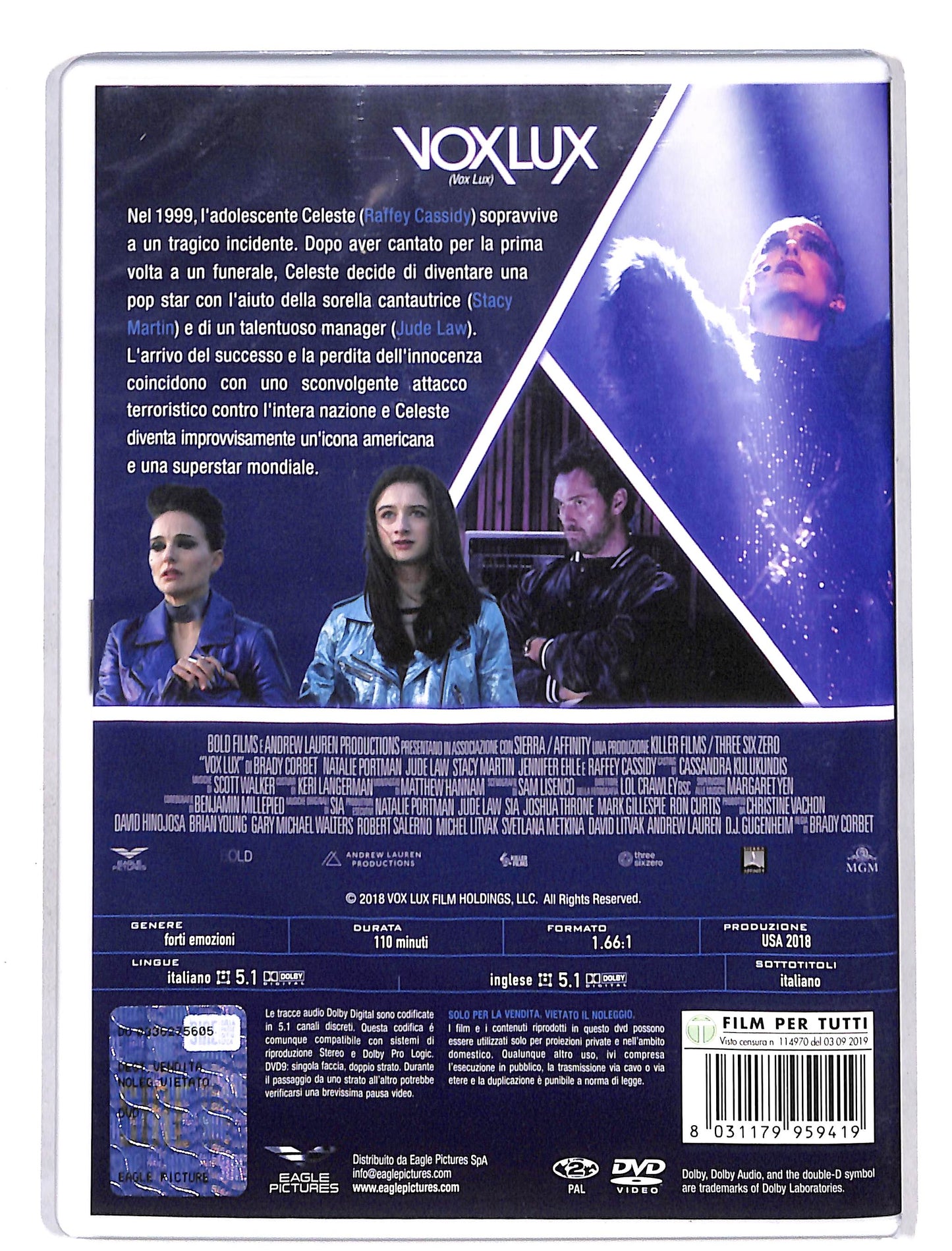 EBOND Vox Lux DVD DB631864
