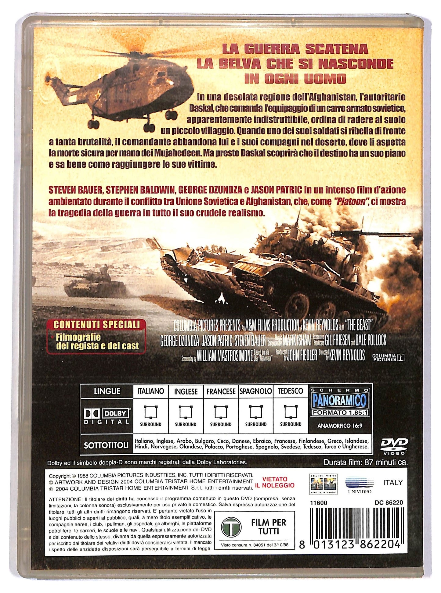 EBOND Belva di guerra DVD DB631868