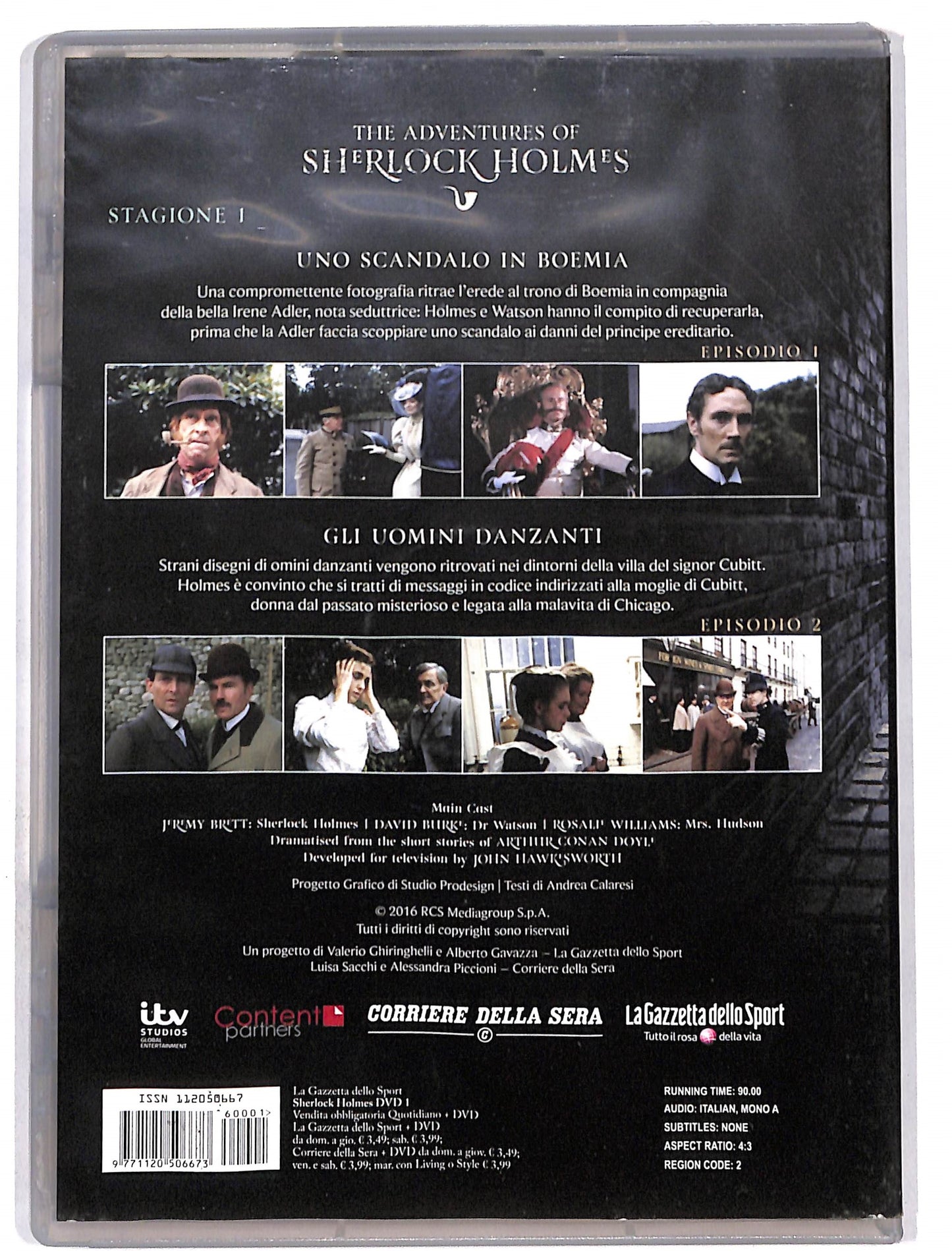 EBOND The Adventures of Sherlock Homes Stagione 1 EDITORIALE DVD DB631871