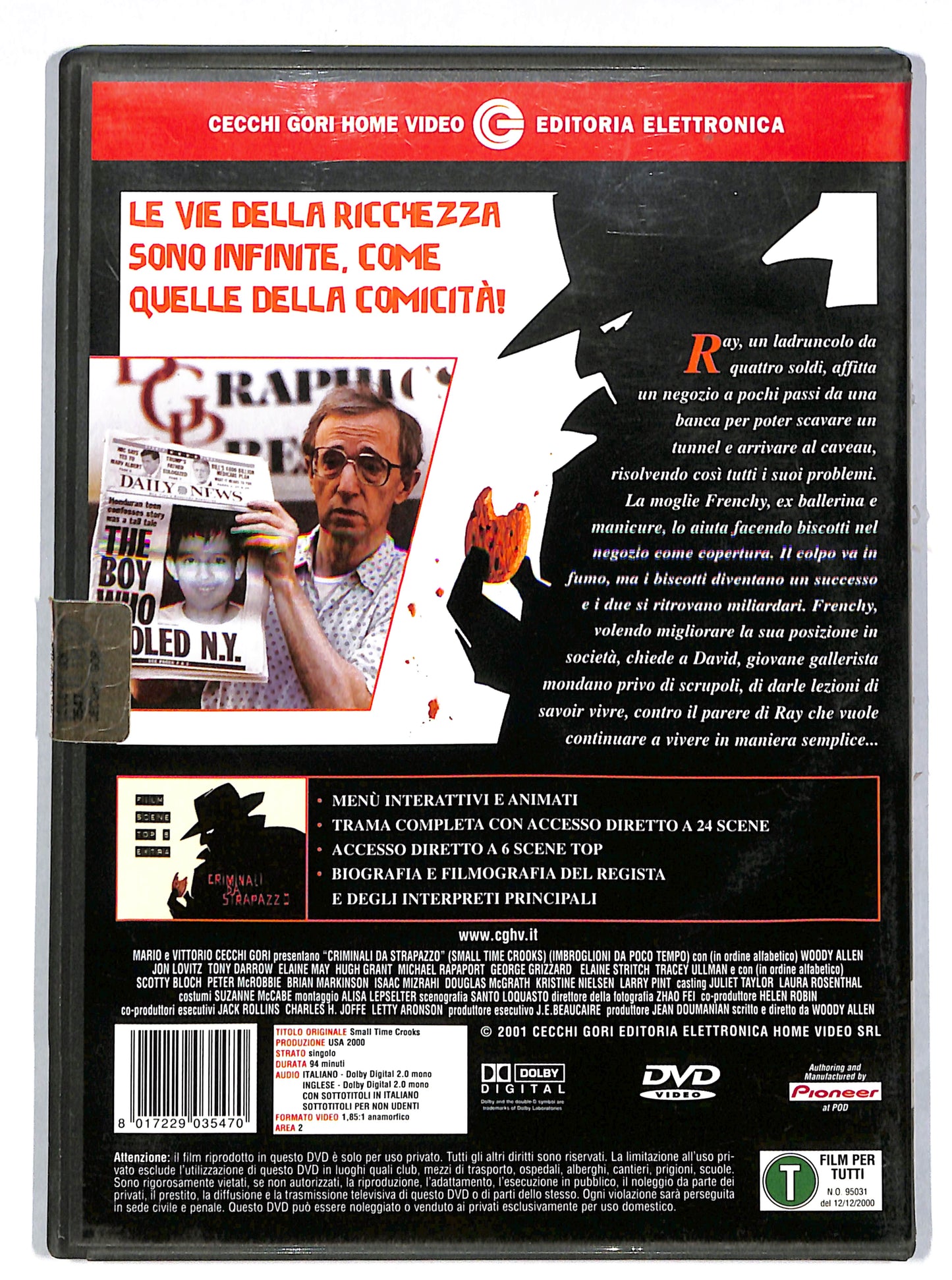 EBOND Criminali da strapazzo DVD DB632147