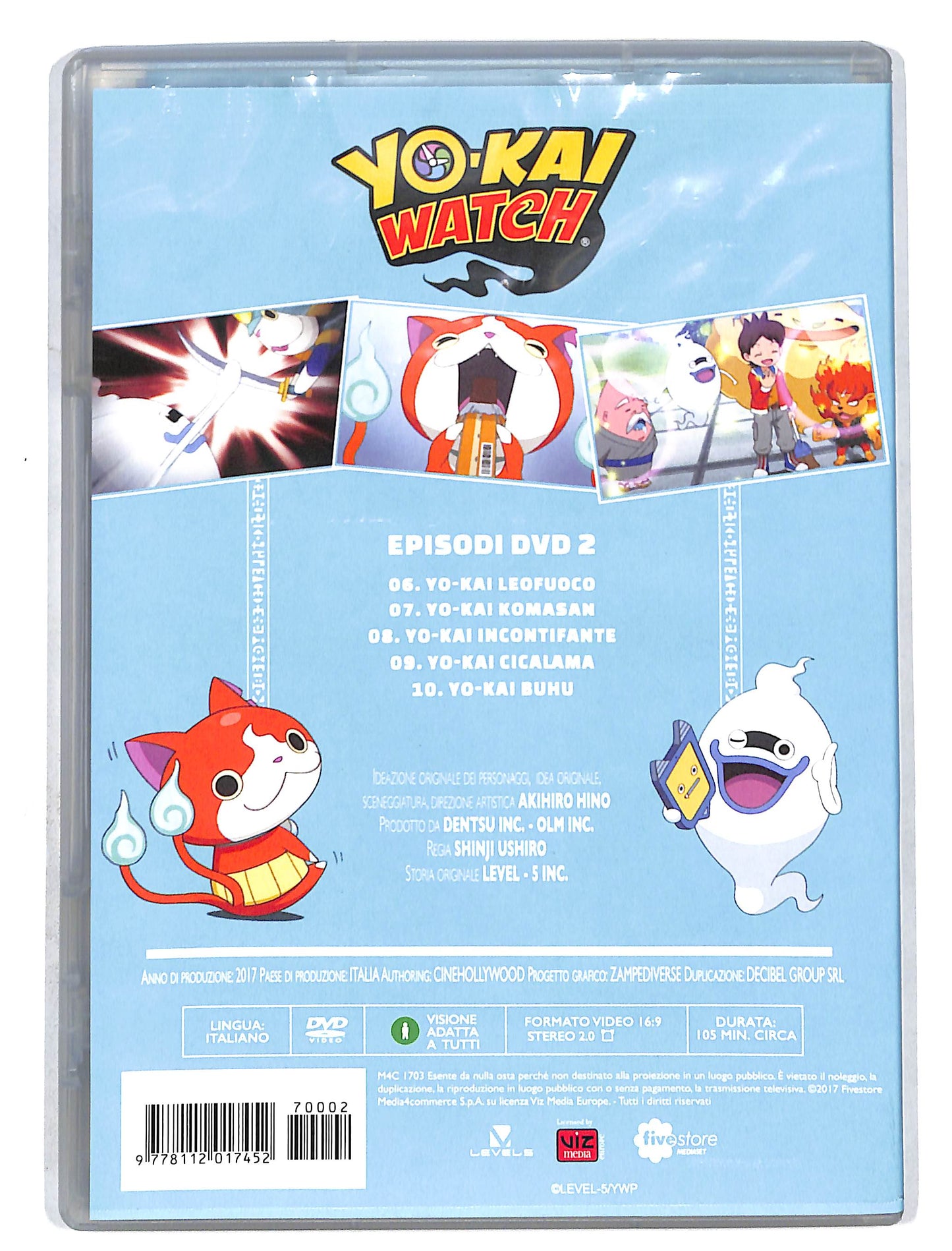 EBOND Yo-Kai Watch vol.2 EDITORIALE DVD DB632345