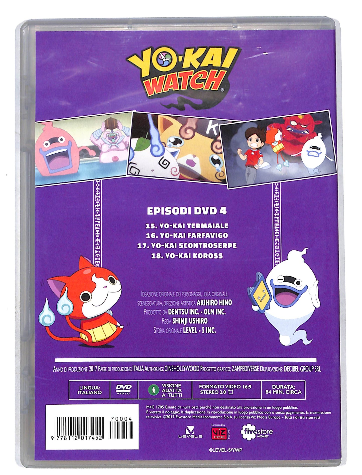 EBOND Yo-kai Watch. Vol. 4 DVD DB632353
