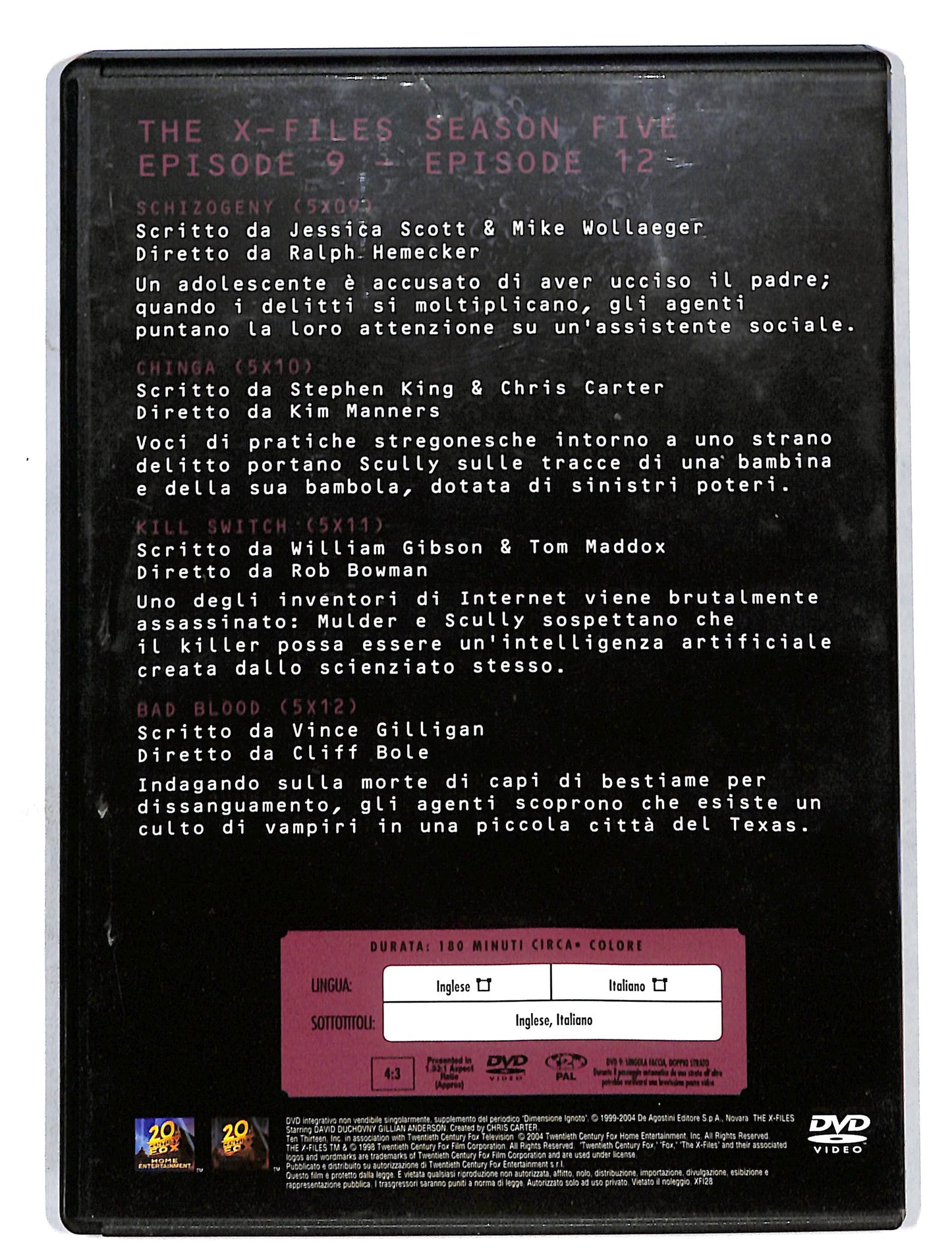 EBOND The X Files collection season five vol. 3 DVD DB632362