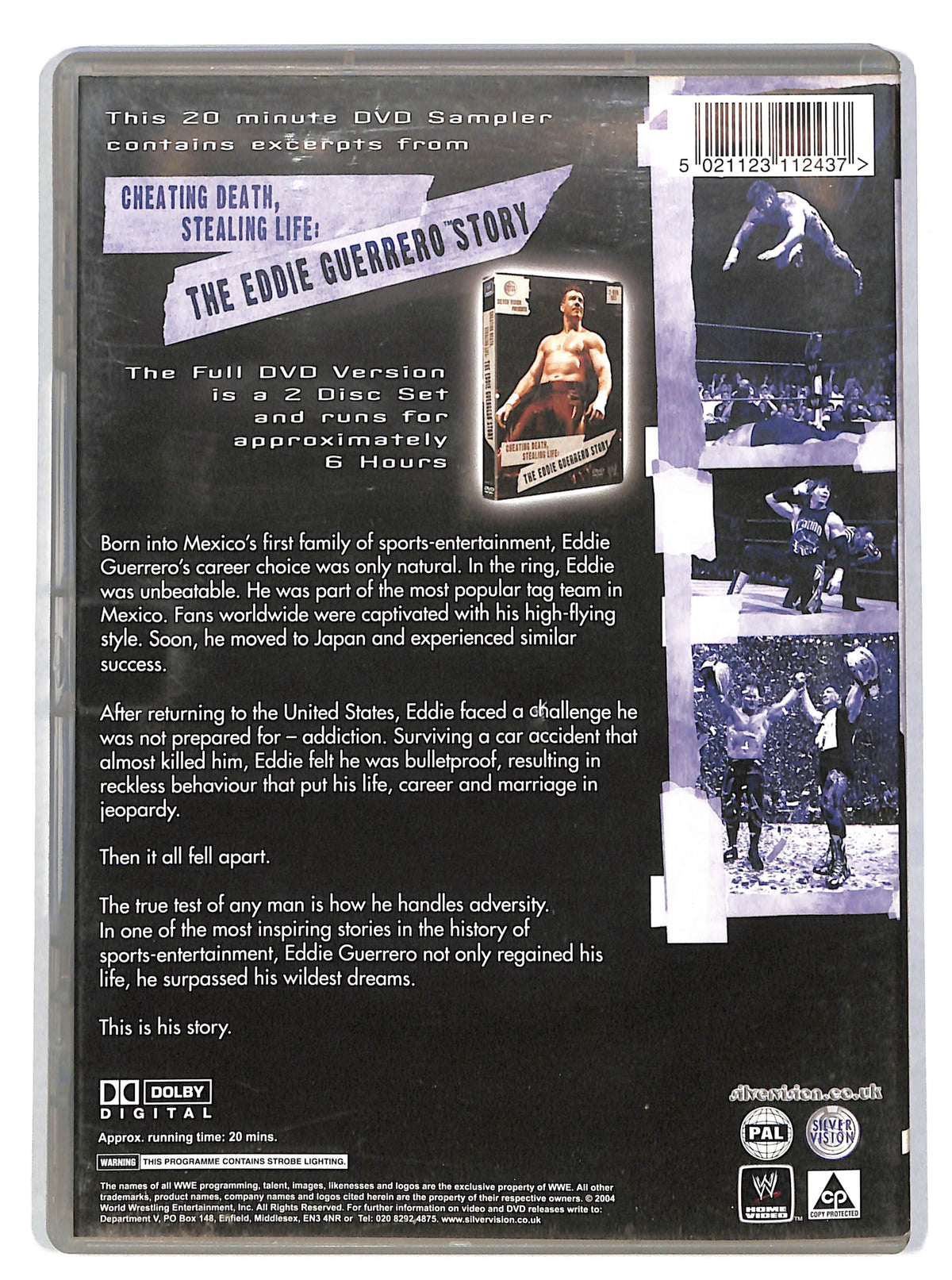 EBOND Cheating Death Stealing Life - The Eddie Guerrero Story DVD DB632413
