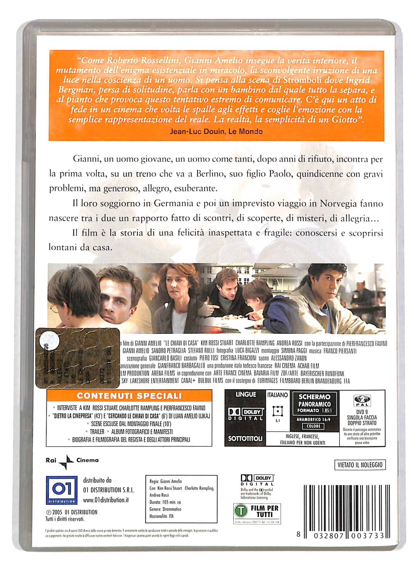 EBOND Le chiavi di casa DVD DB632419