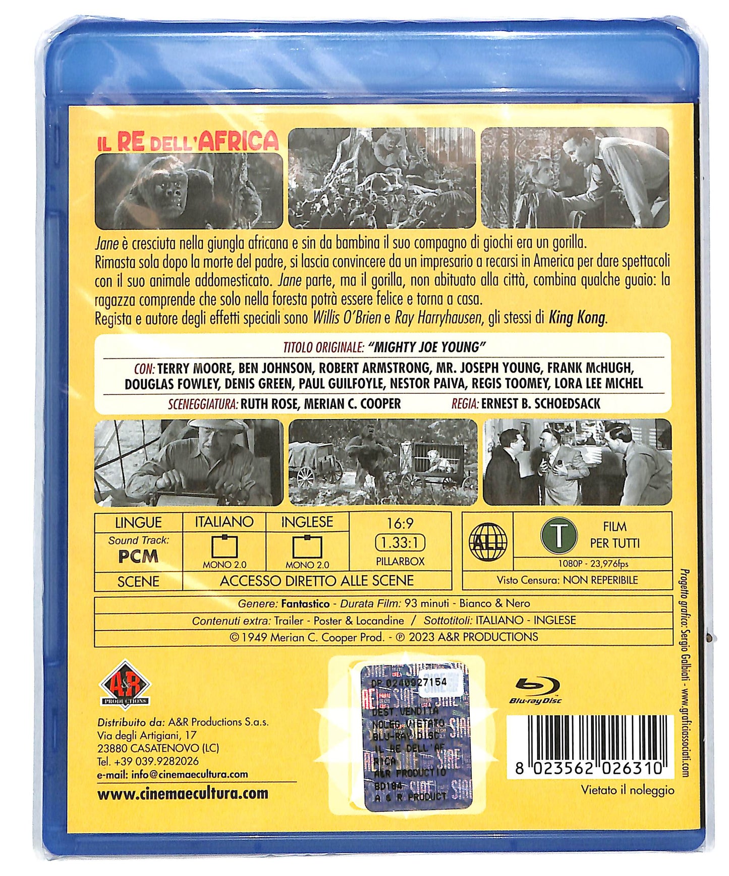 EBOND Il re dell'Africa BLURAY DB632460