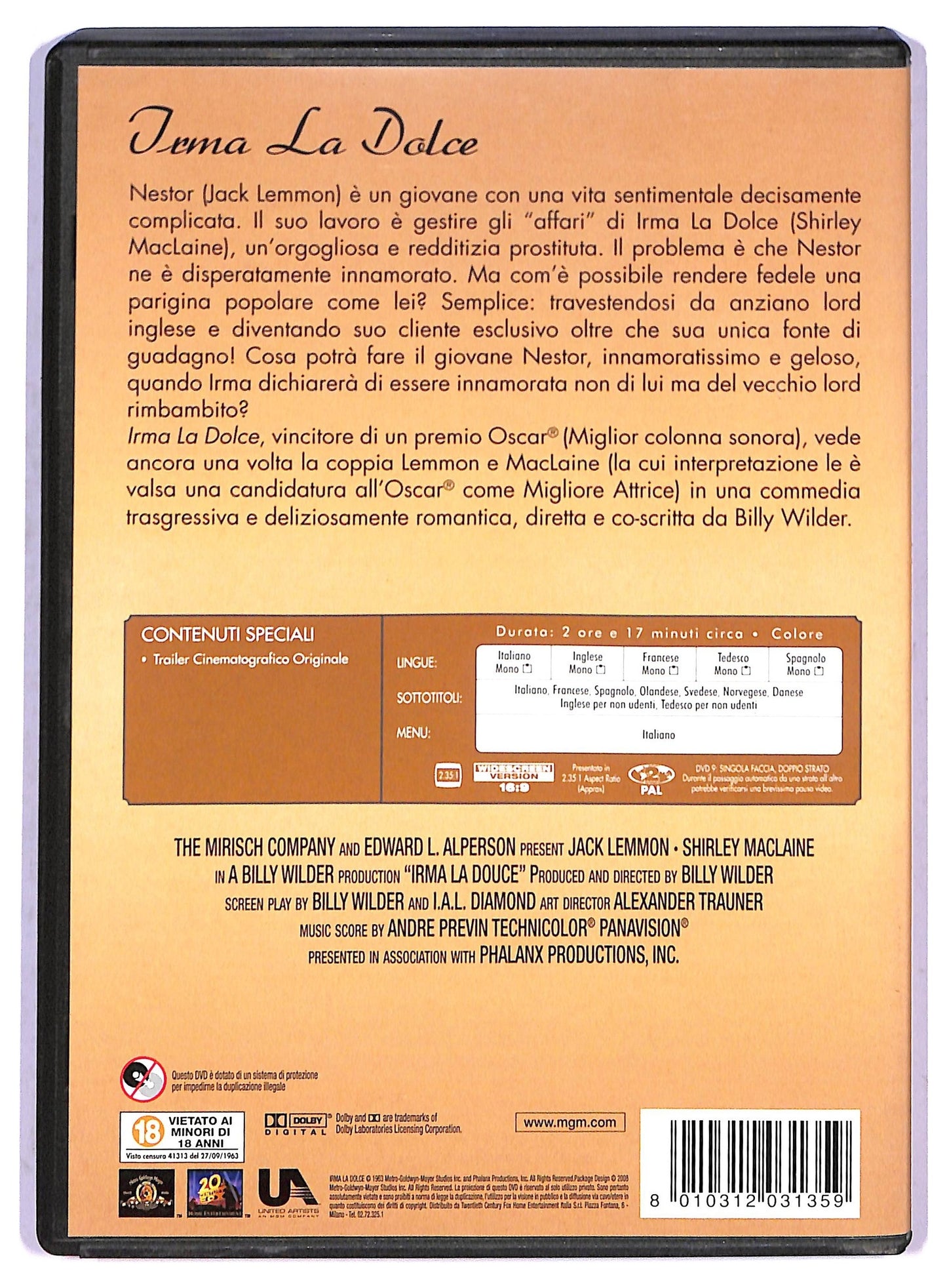 EBOND Irma la dolce DVD DB632646