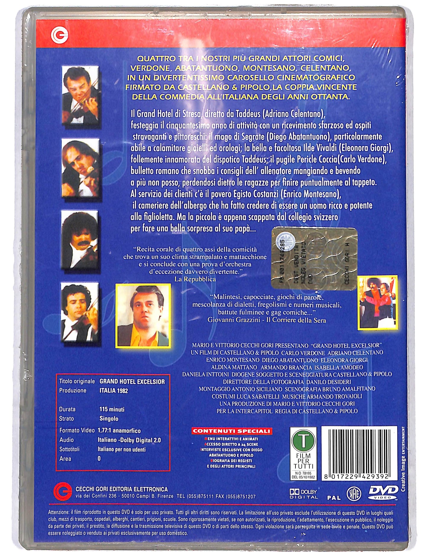 EBOND Grand Hotel Excelsior DVD DB632809