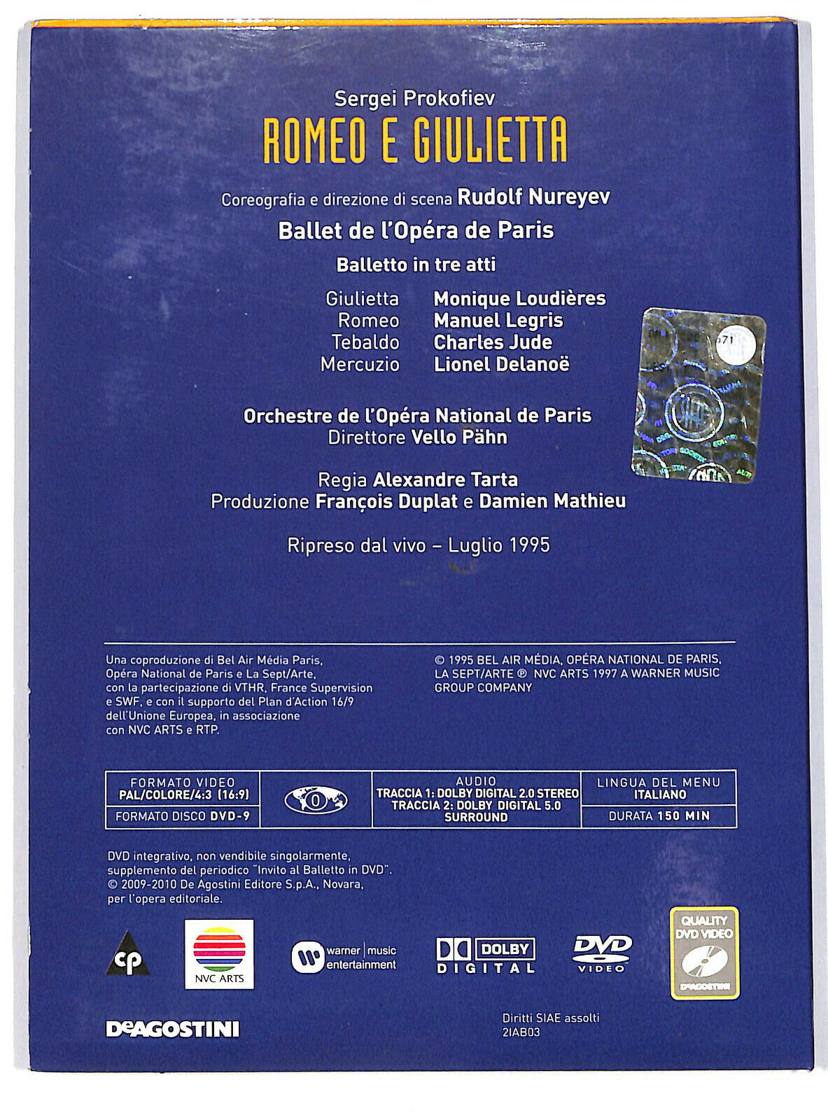 EBOND Invito Al Balletto In - Romeo e Giulietta Vol.3 Editoriale DVD DB632836