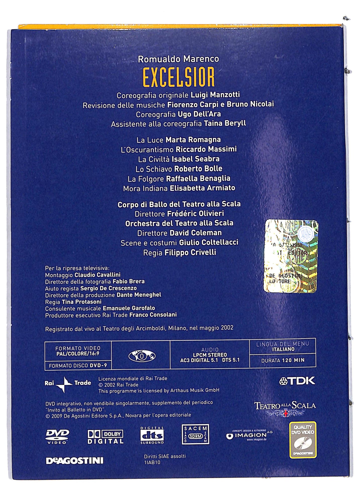 EBOND Invito al balletto in Excelsior vol.10 EDITORIALE DVD DB632848