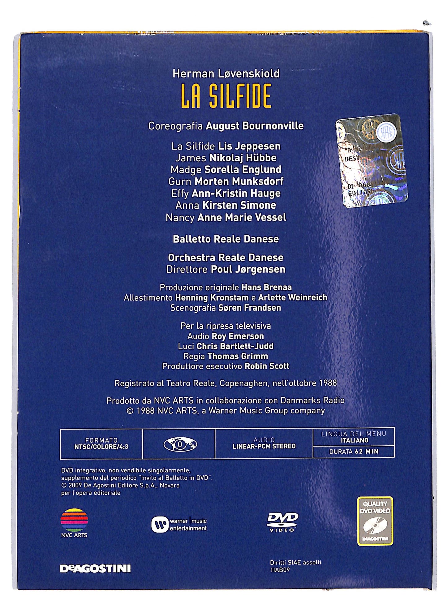 EBOND Invito al balletto in La silfide vol 9 EDITORIALE DVD DB632849
