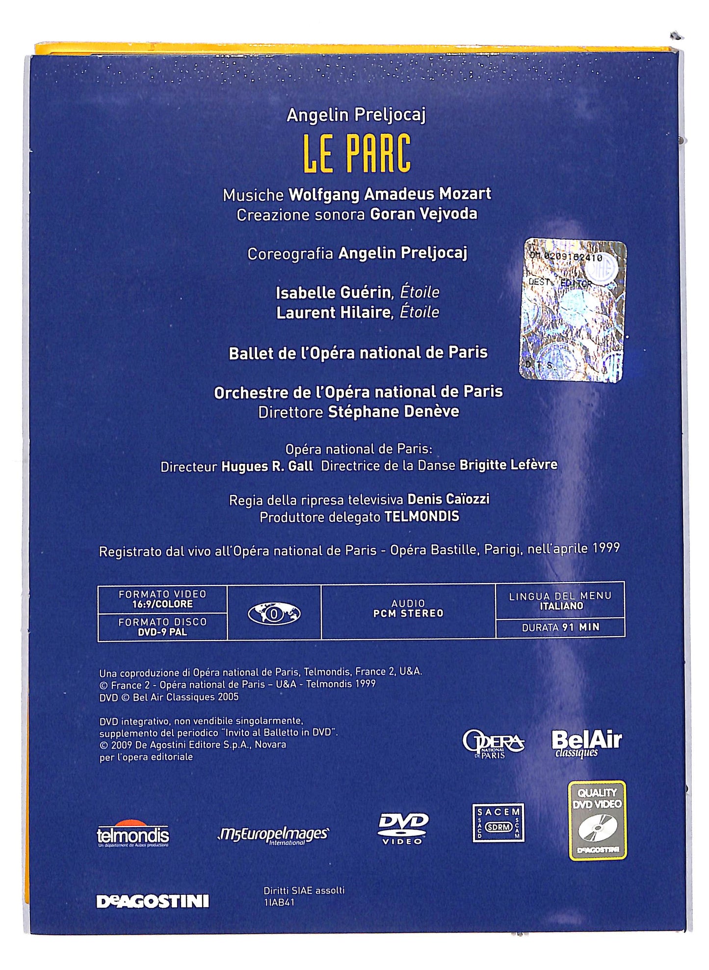 EBOND Invito al balletto in Le parc vol 41 EDITORIALE DVD DB632862