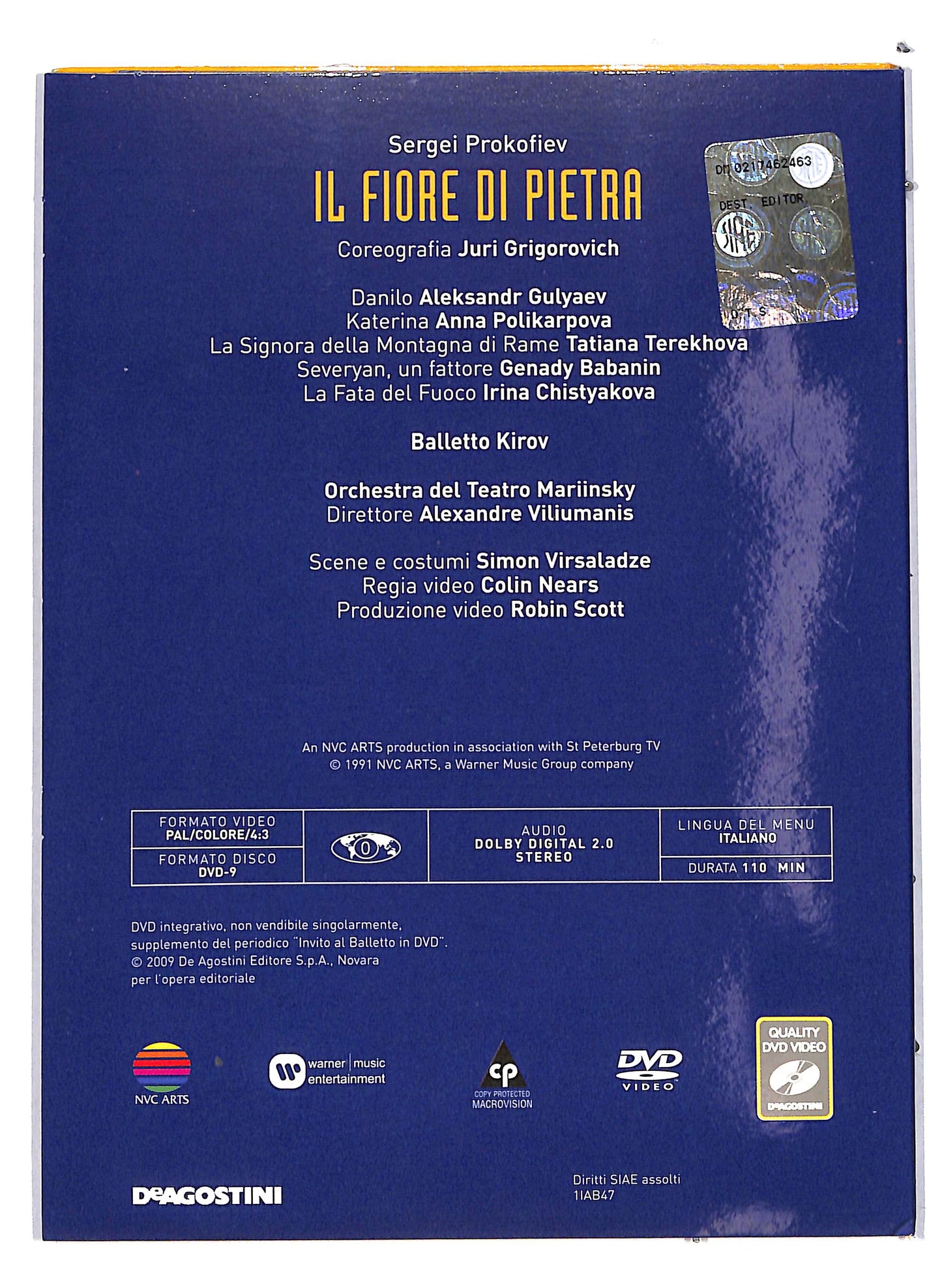 EBOND Invito al balletto in Il fiore di pietra vol 47 EDITORIALE DVD DB632871