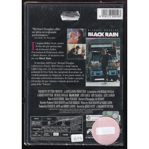 EBOND Black Rain Pioggia Sporca DVD DB632917