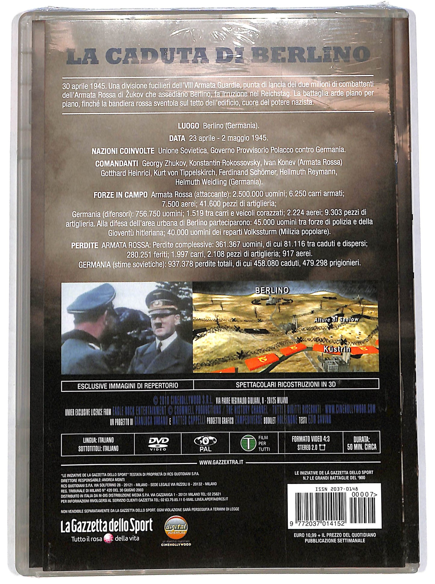 EBOND Le grandi battaglie del '900 La caduta di Berlino 7 EDITORIALE DVD DB634134