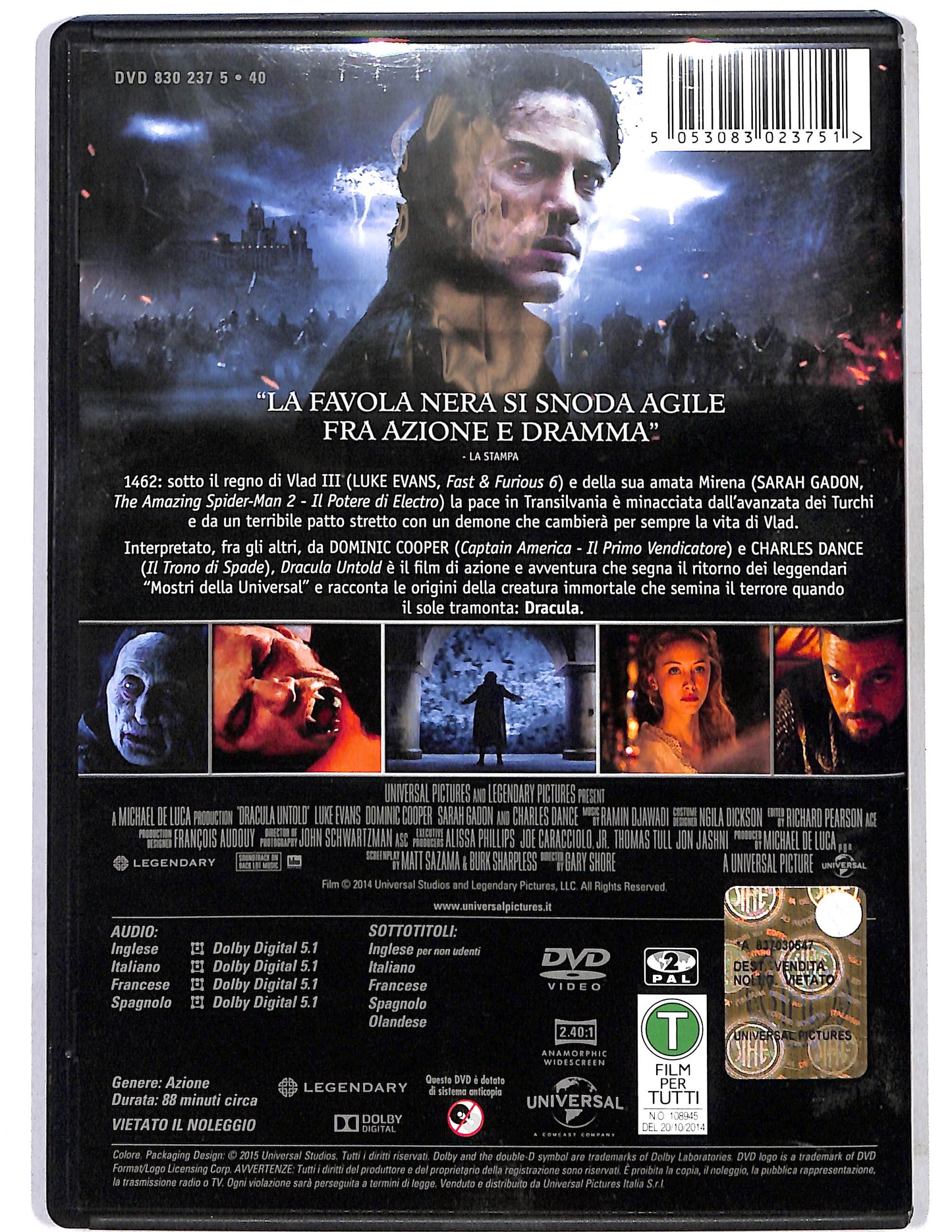 EBOND Dracula Untold DVD DB634350