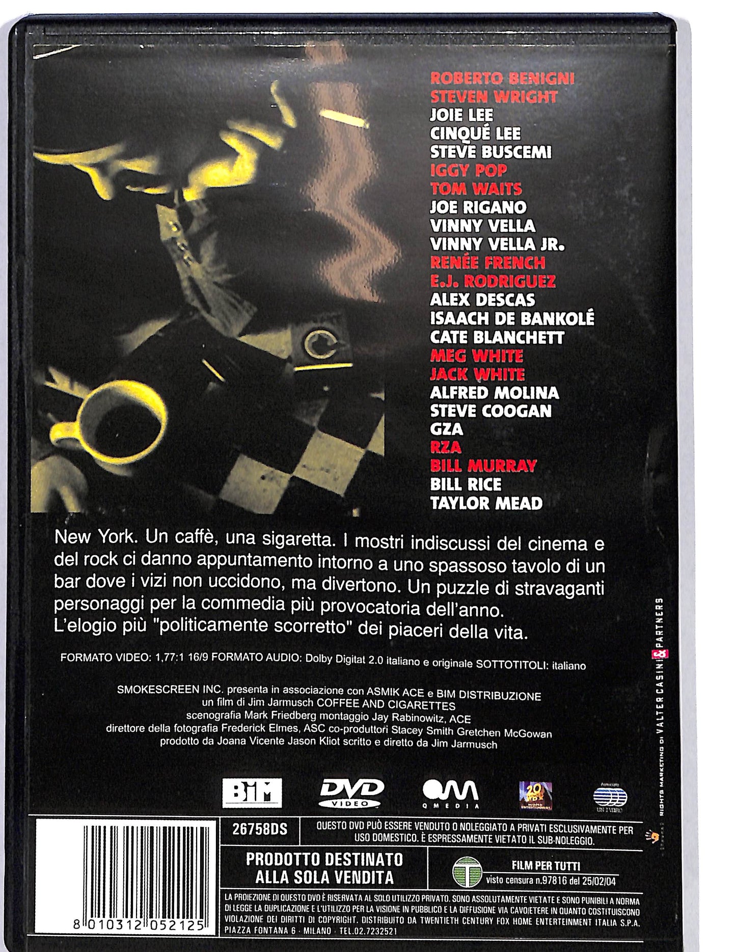 EBOND Coffee and cigarettes DVD DB635407