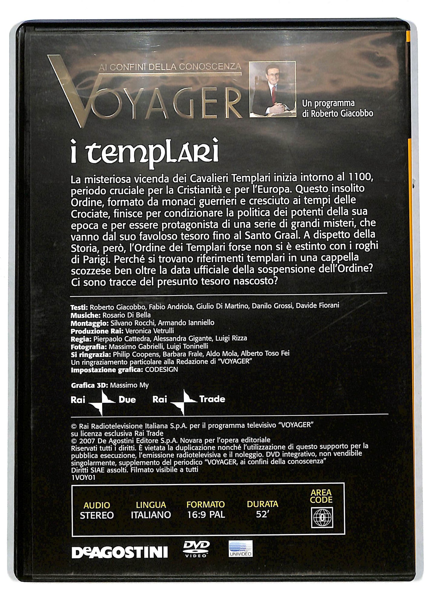 EBOND I Templari - Voyager n 1 EDITORIALE DVD DB635605