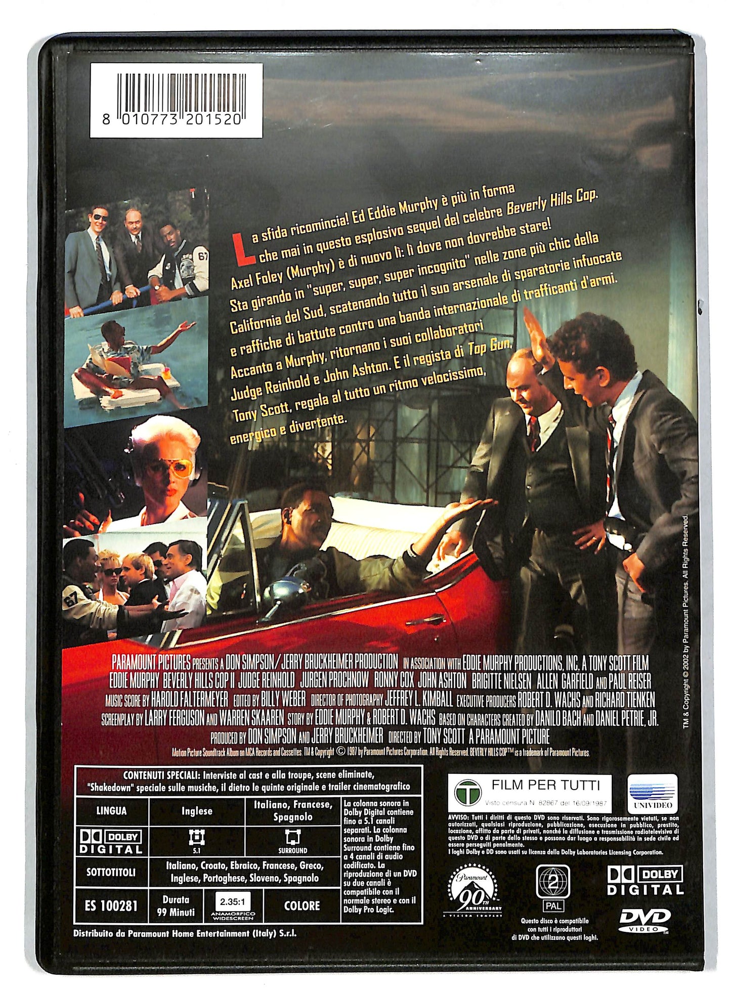 EBOND Beverly Hills Cop 2 DVD DB635609