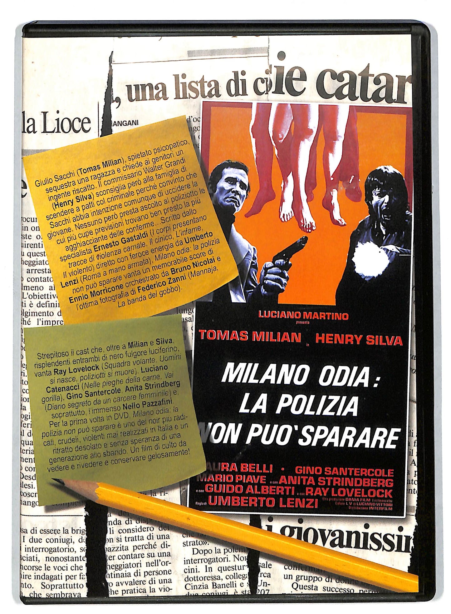EBOND Milano odia la polizia non puo - Milano trema la EDITORIALE DVD DB635615