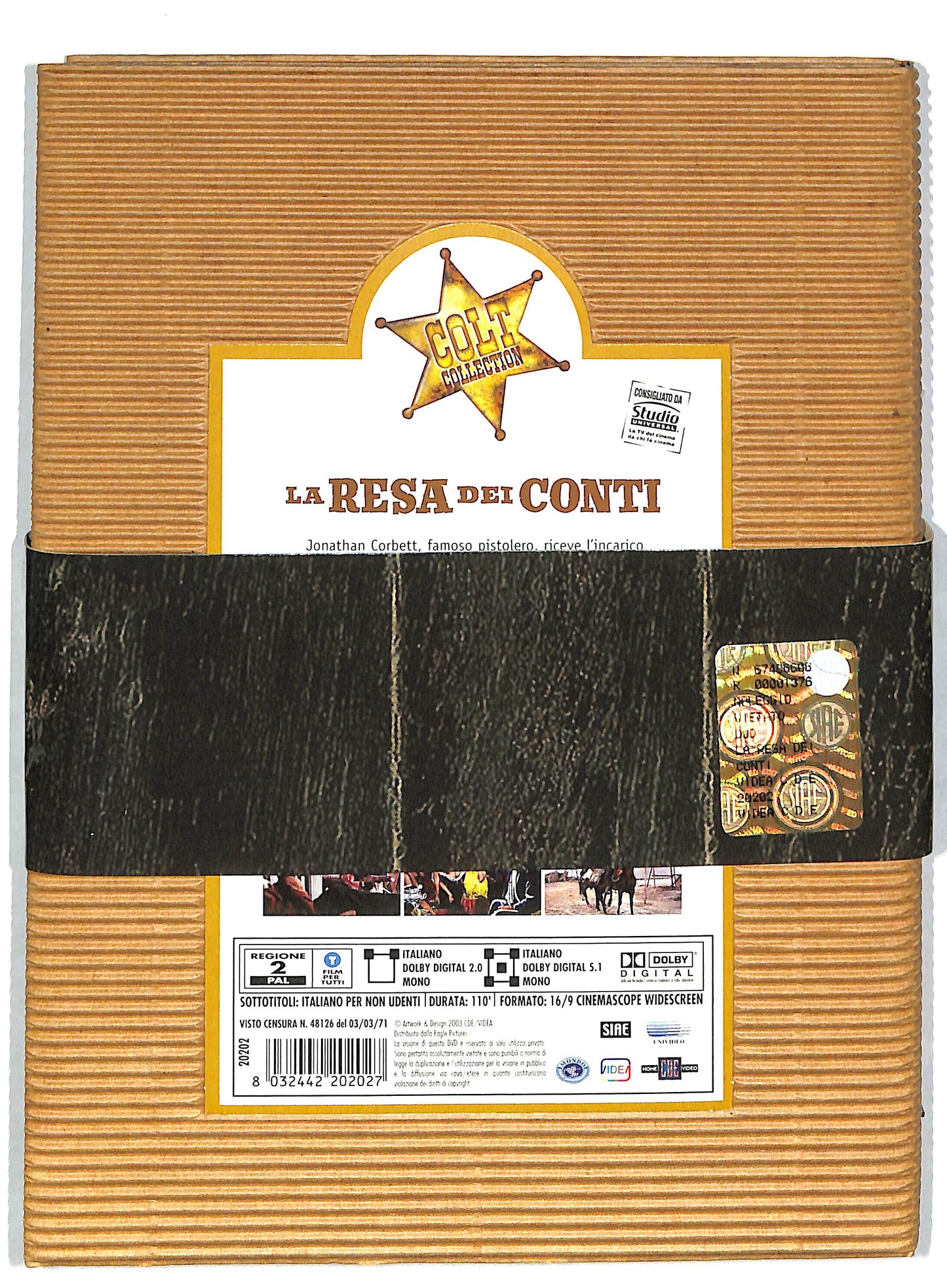 EBOND La Resa Dei Conti DIGIPACK DVD DB635631