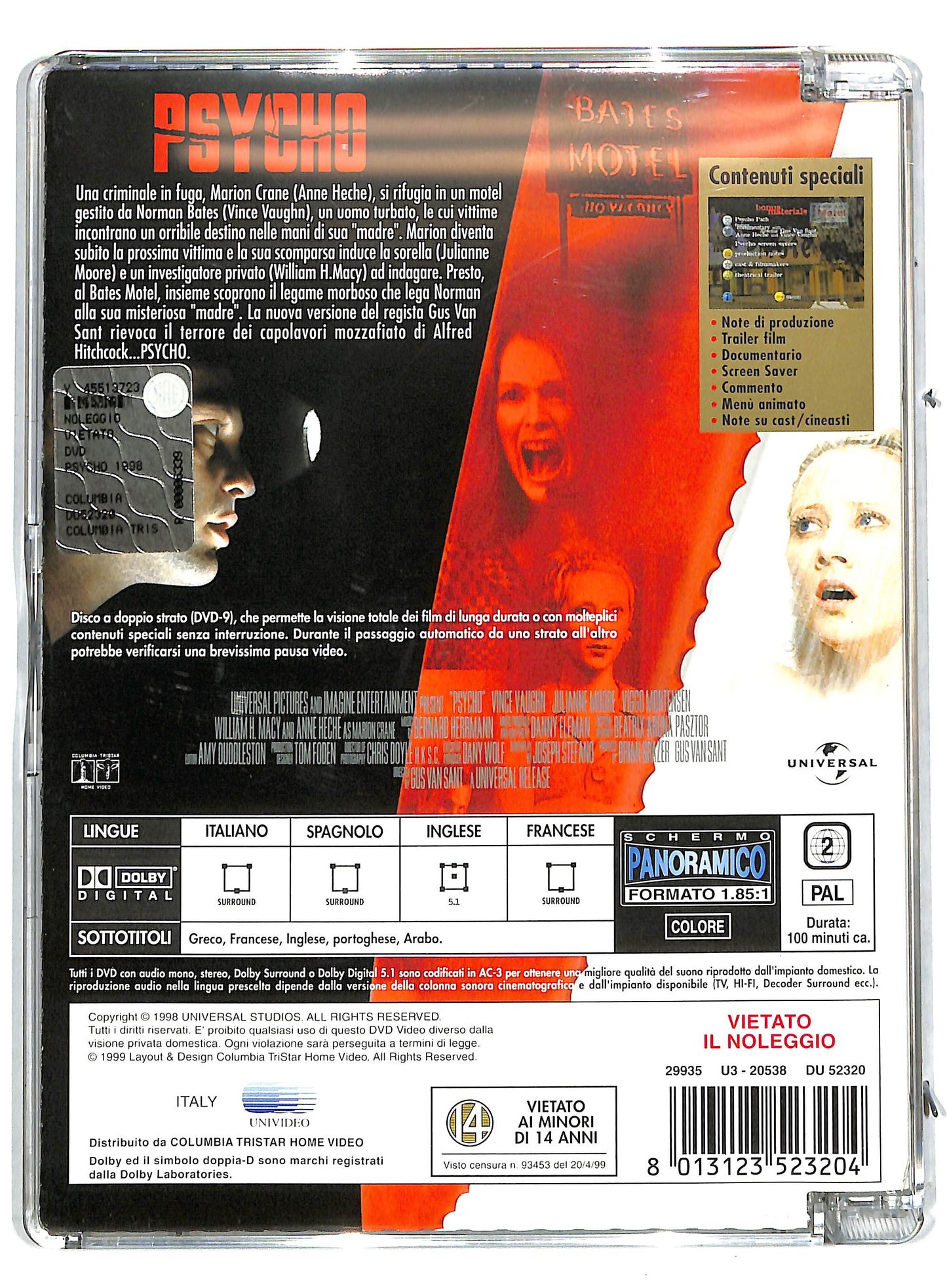 EBOND Psycho SJB DVD DB635648